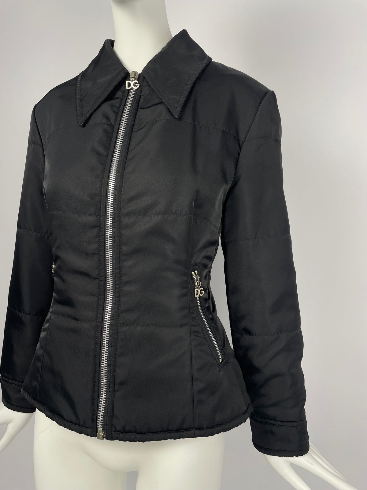 Dolce & Gabbana F/W 1994 Nylon cropped jacket