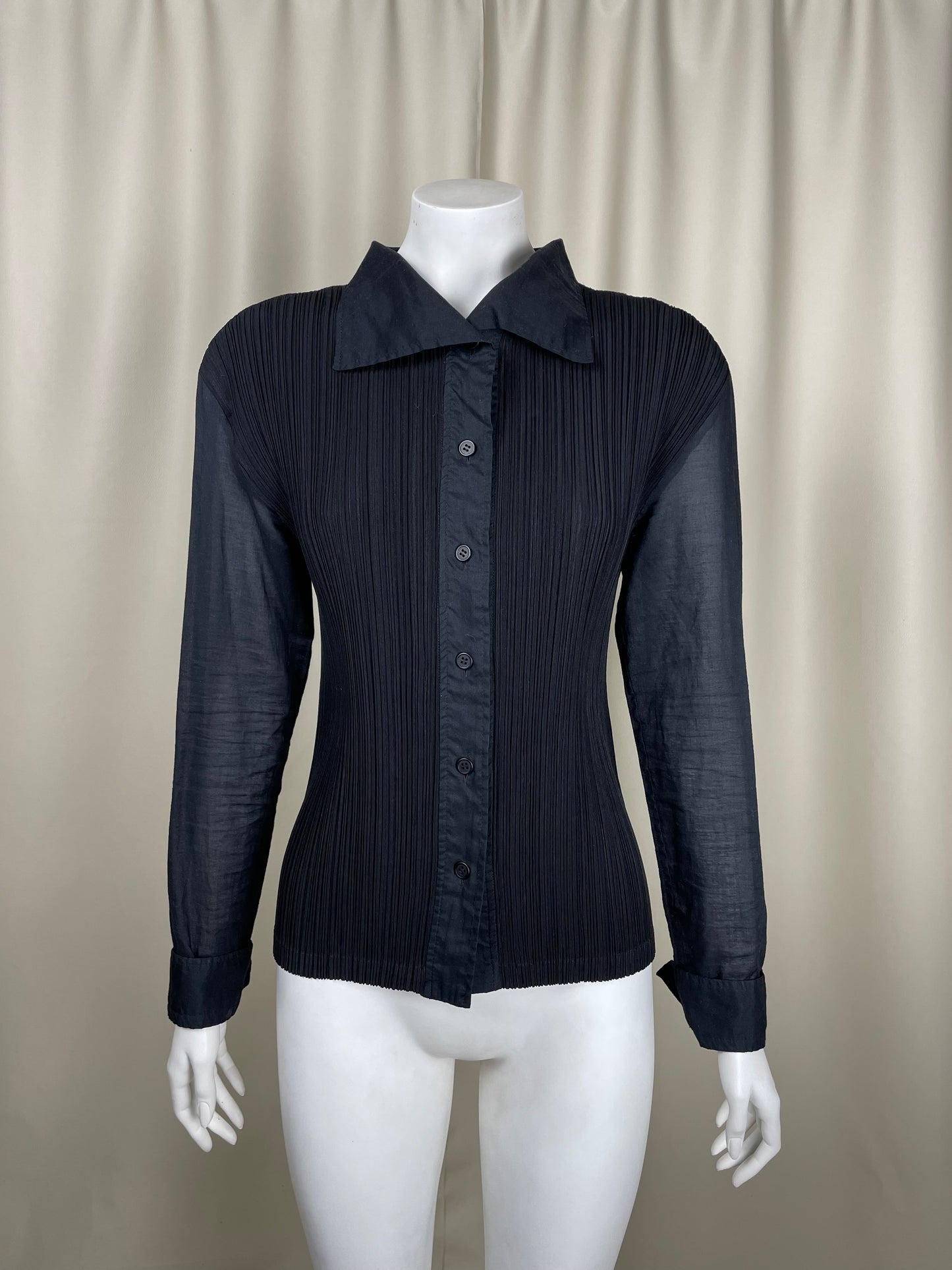 Issey Miyake Pleated Shirt (M)