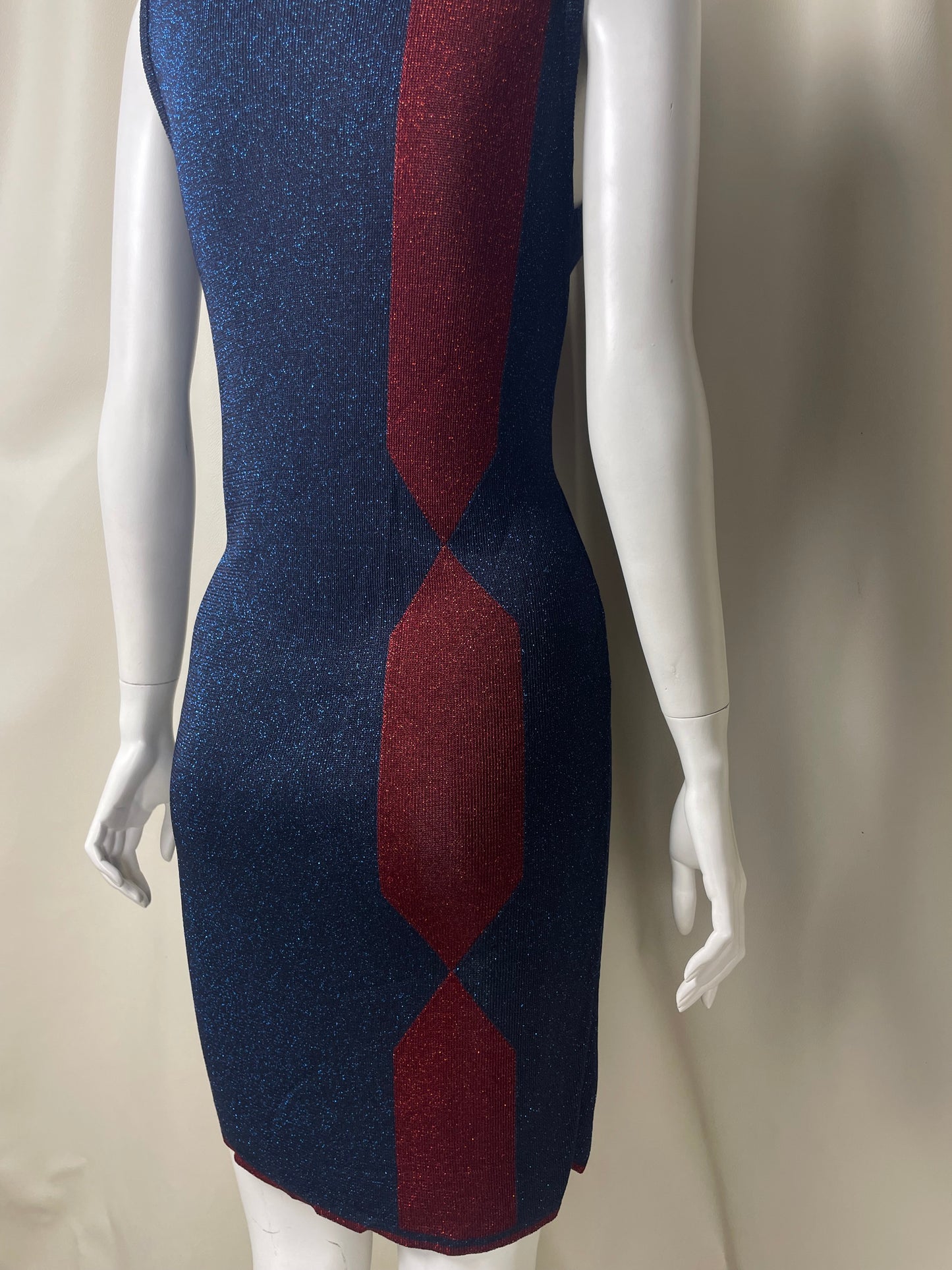 Gianni Versace Couture F/W 1997 Glitter Lurex Dress (M)