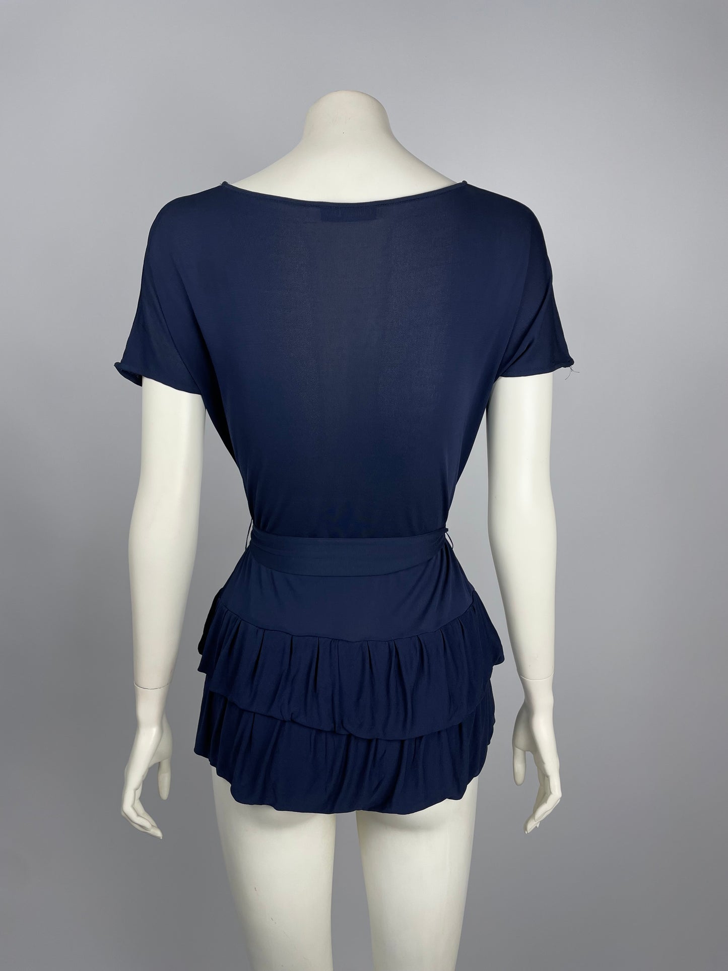 Dior by John Galliano 2009 Cruise belt blouse.