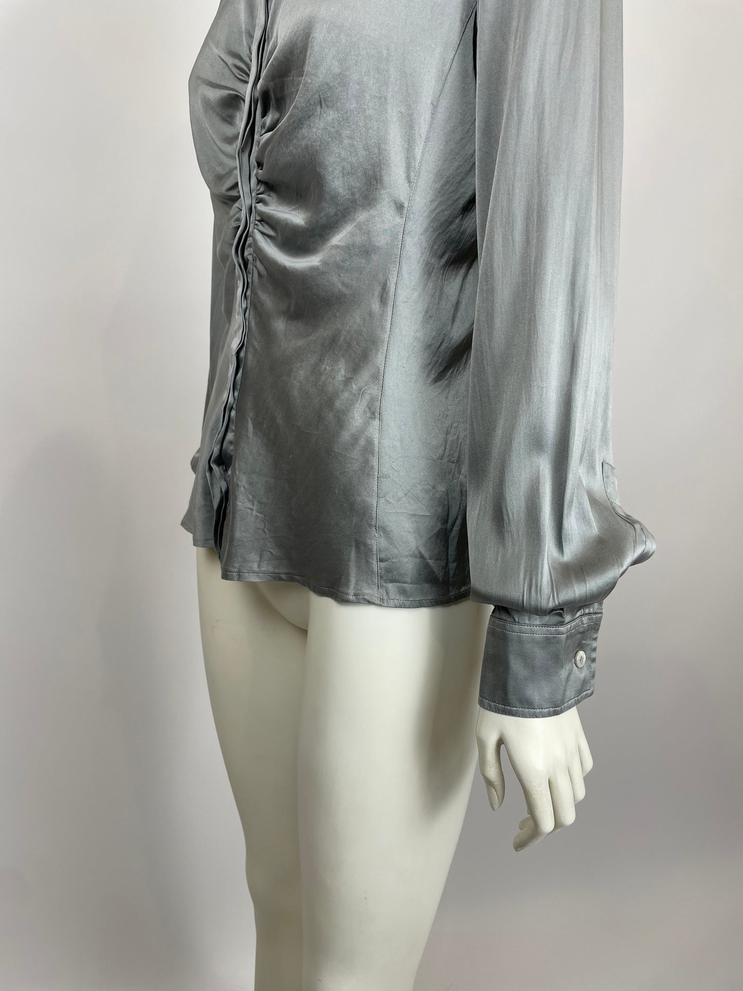 Armani 2000's Gathered shirt.