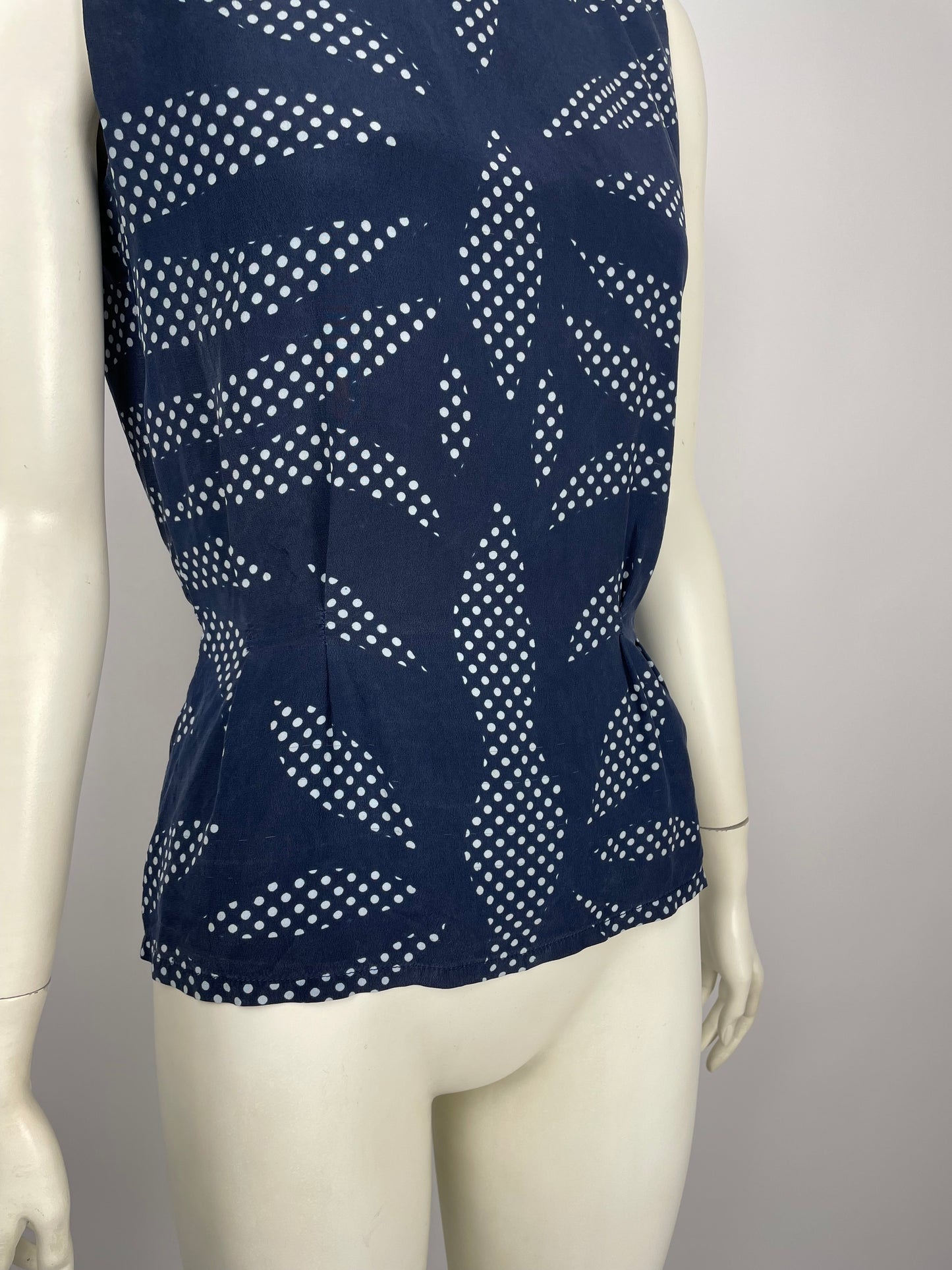 Givenchy Couture early 1990’s Polka print vest