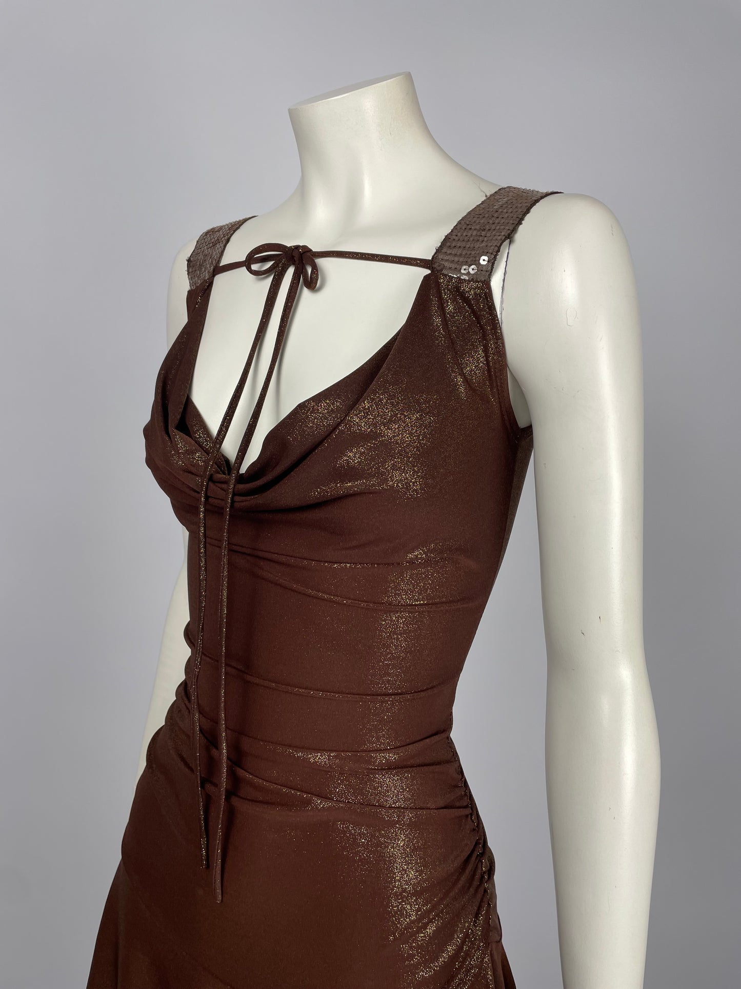 Gianni Versace Couture 1990's Glitter & sequins dress