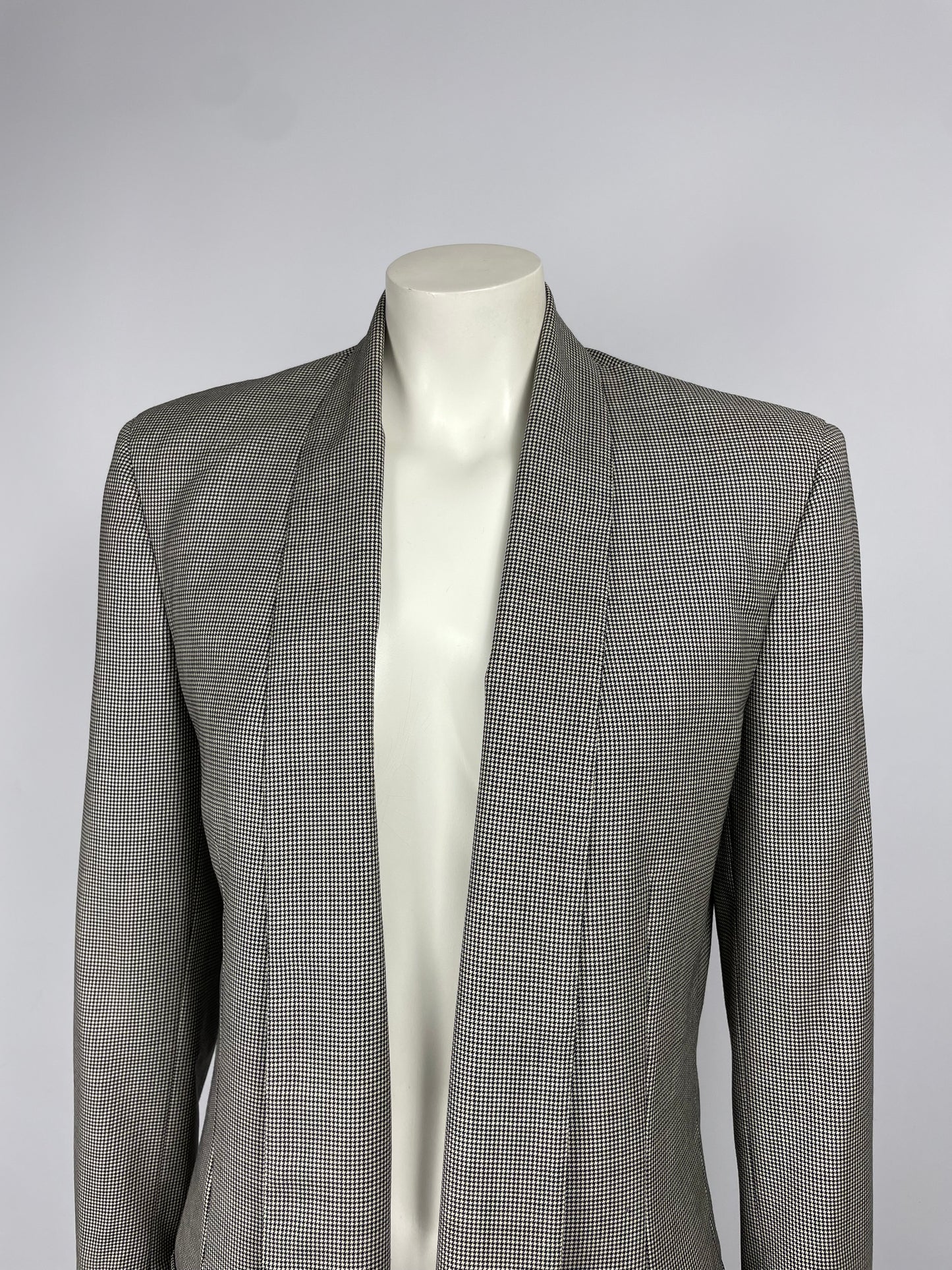 Gianni Versace F/W 1990 Houndstooth Blazer