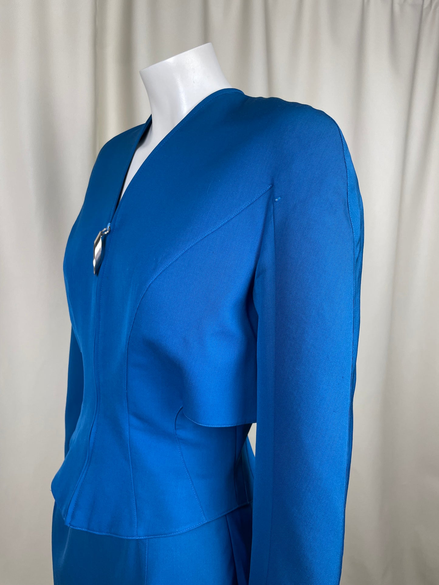 Thierry Mugler 1990’s Blue Space Suit (M)