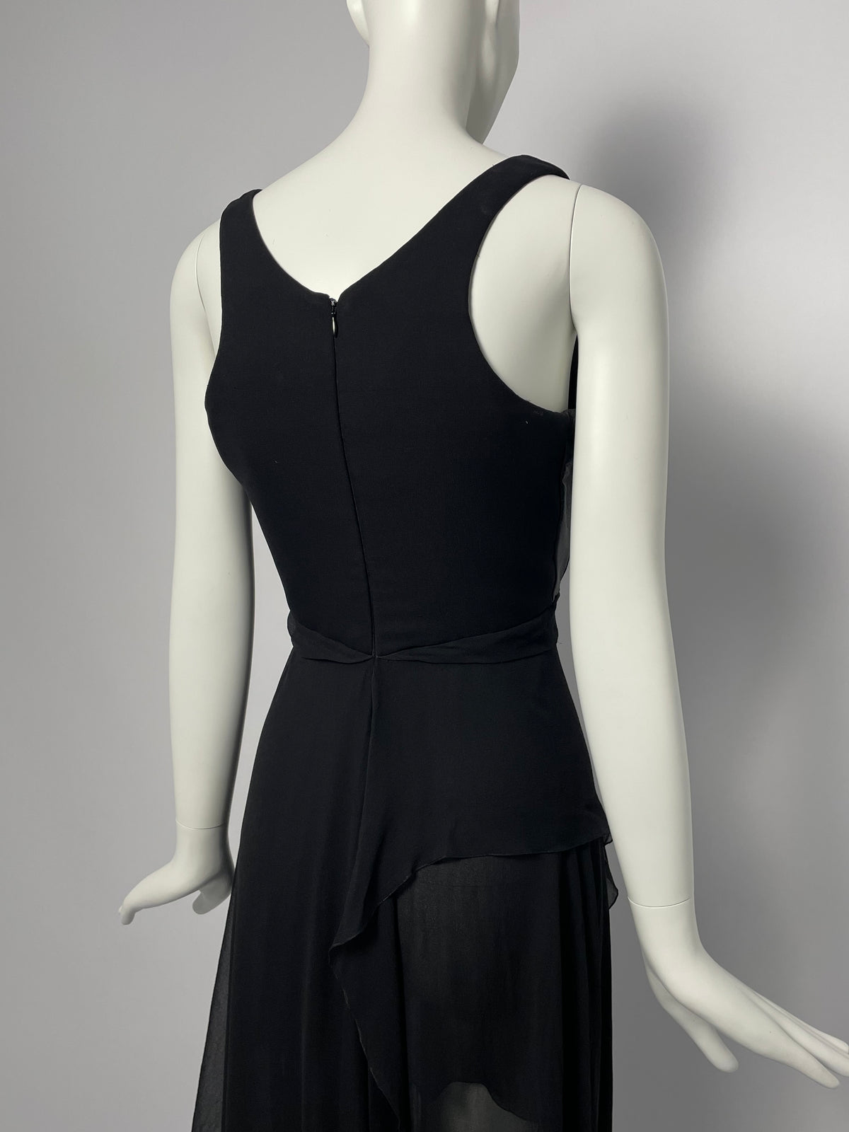 Calvin Klein 1990's silk maxi dress