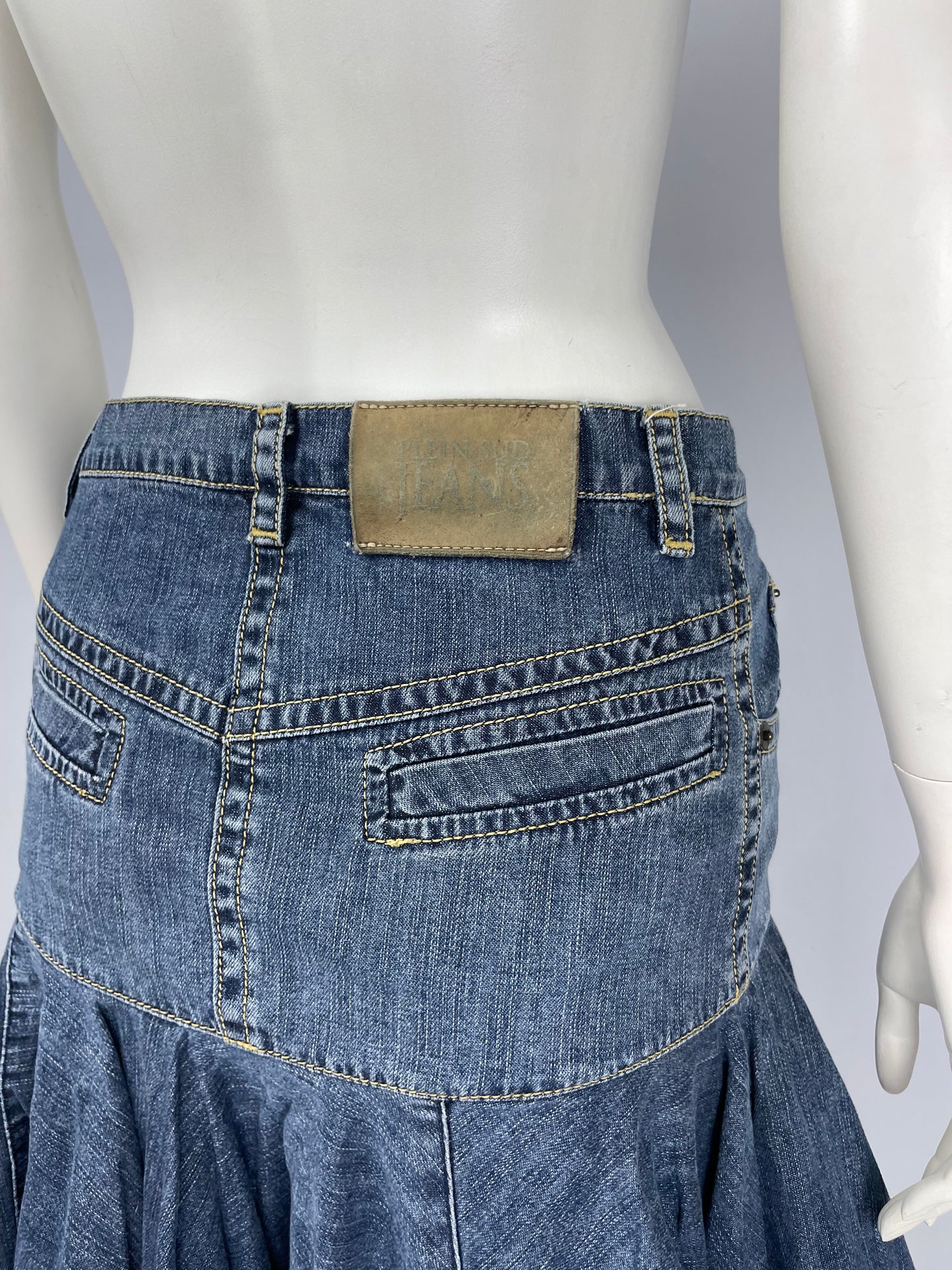 Plein Sud S/S 2003 Denim Mini Skirt