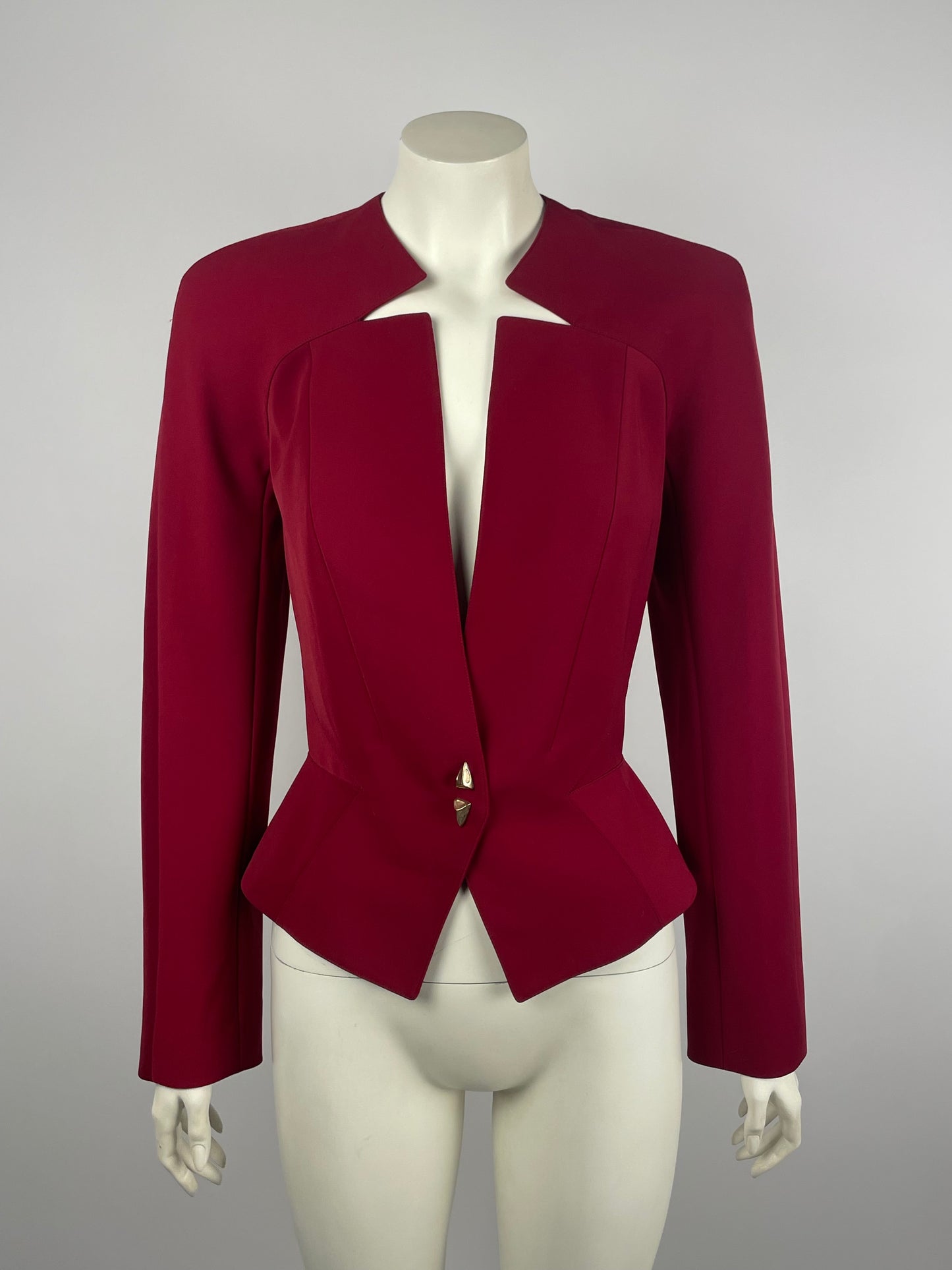 Thierry Mugler 2000’s Red Power Jacket