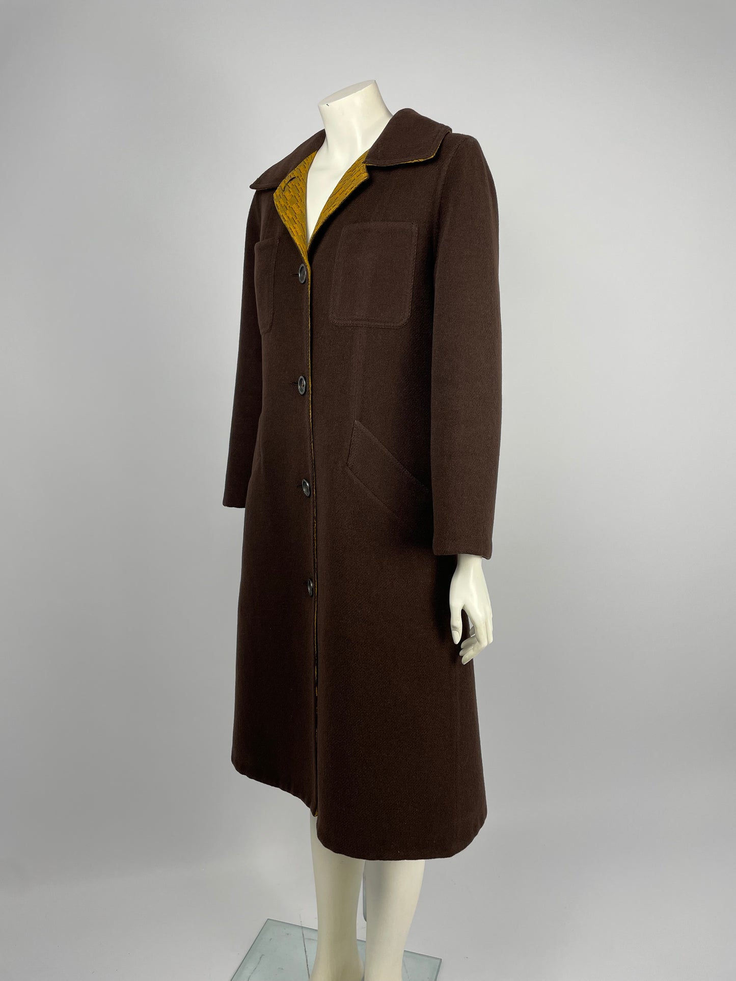Hermès 1970’s Wool coat.