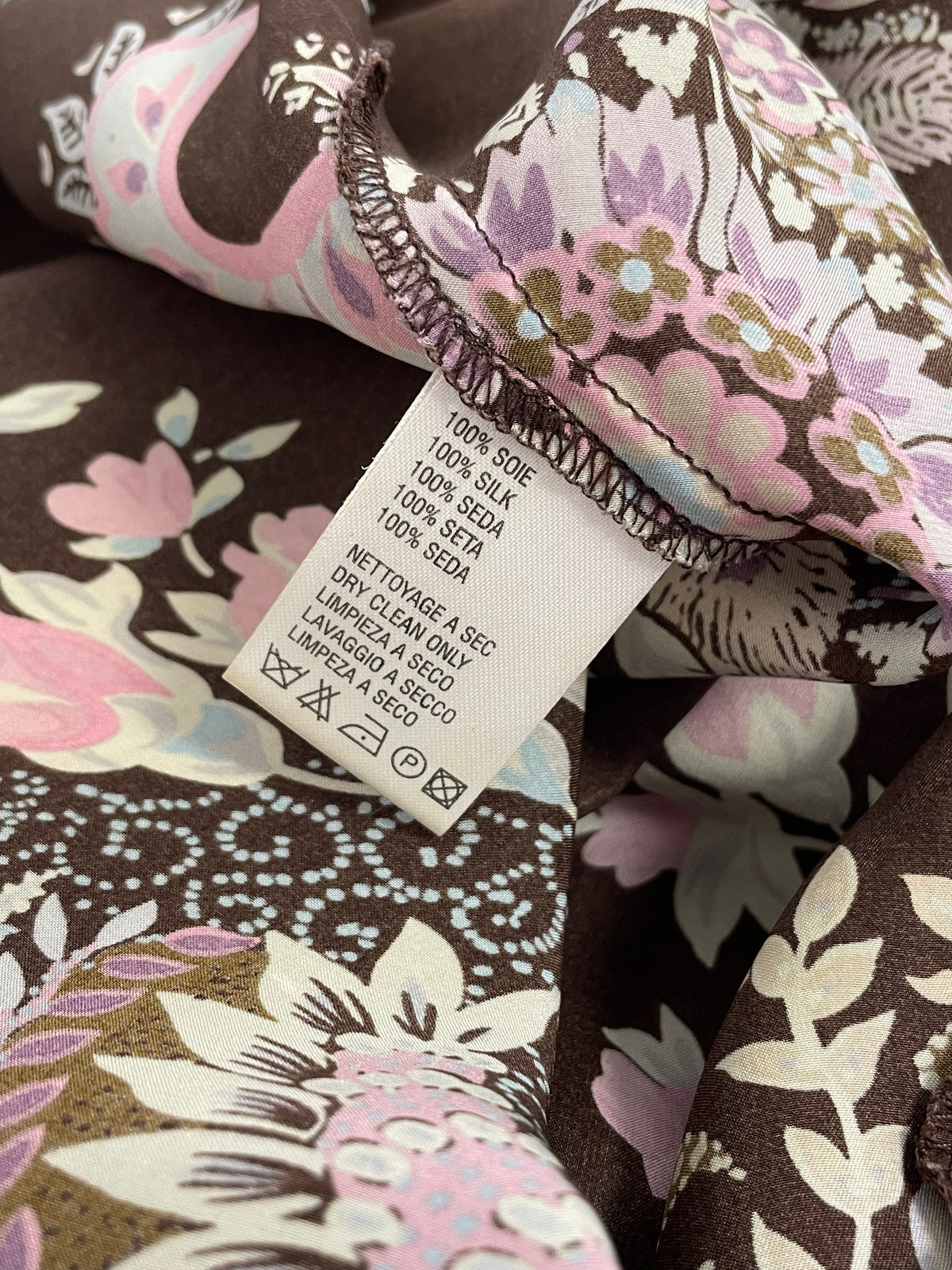 Gerard Darel 2000’s Silk floral set