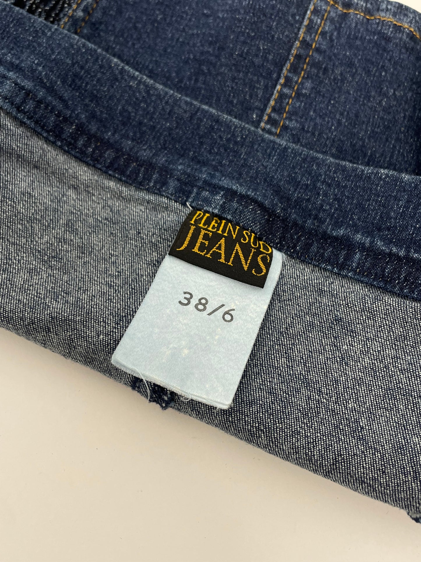 Plein Sud 2000’s denim bustier