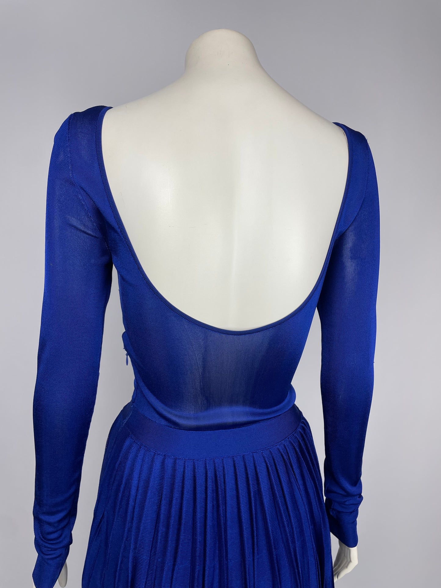Dior cruise 2012 heavy knit pleated dress.