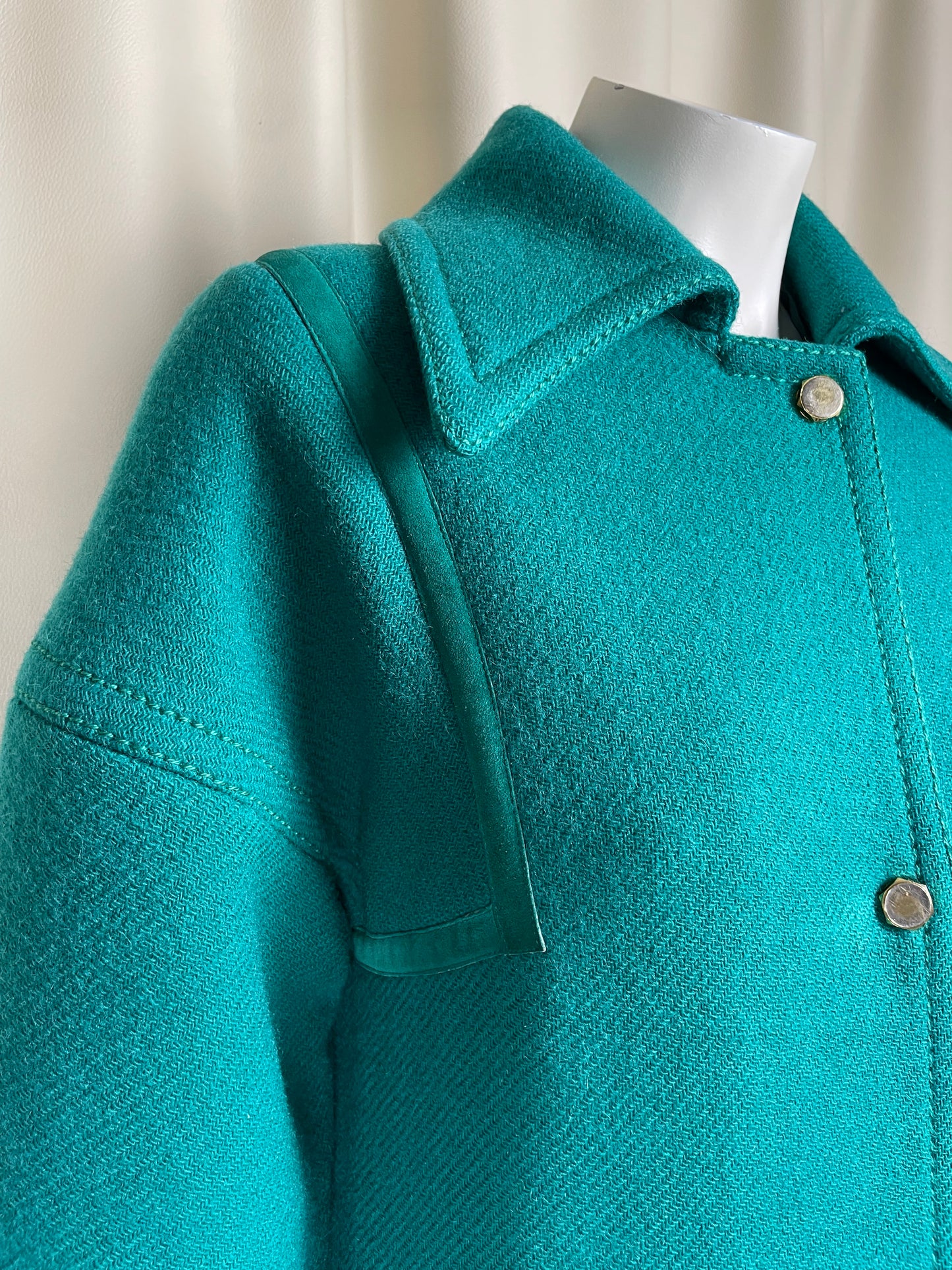 Hermès 1960’s Wool and Suede Coat