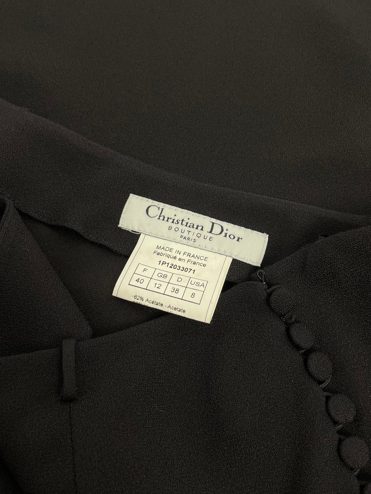 Dior by John Galliano S/S 2001 bias cut skirt