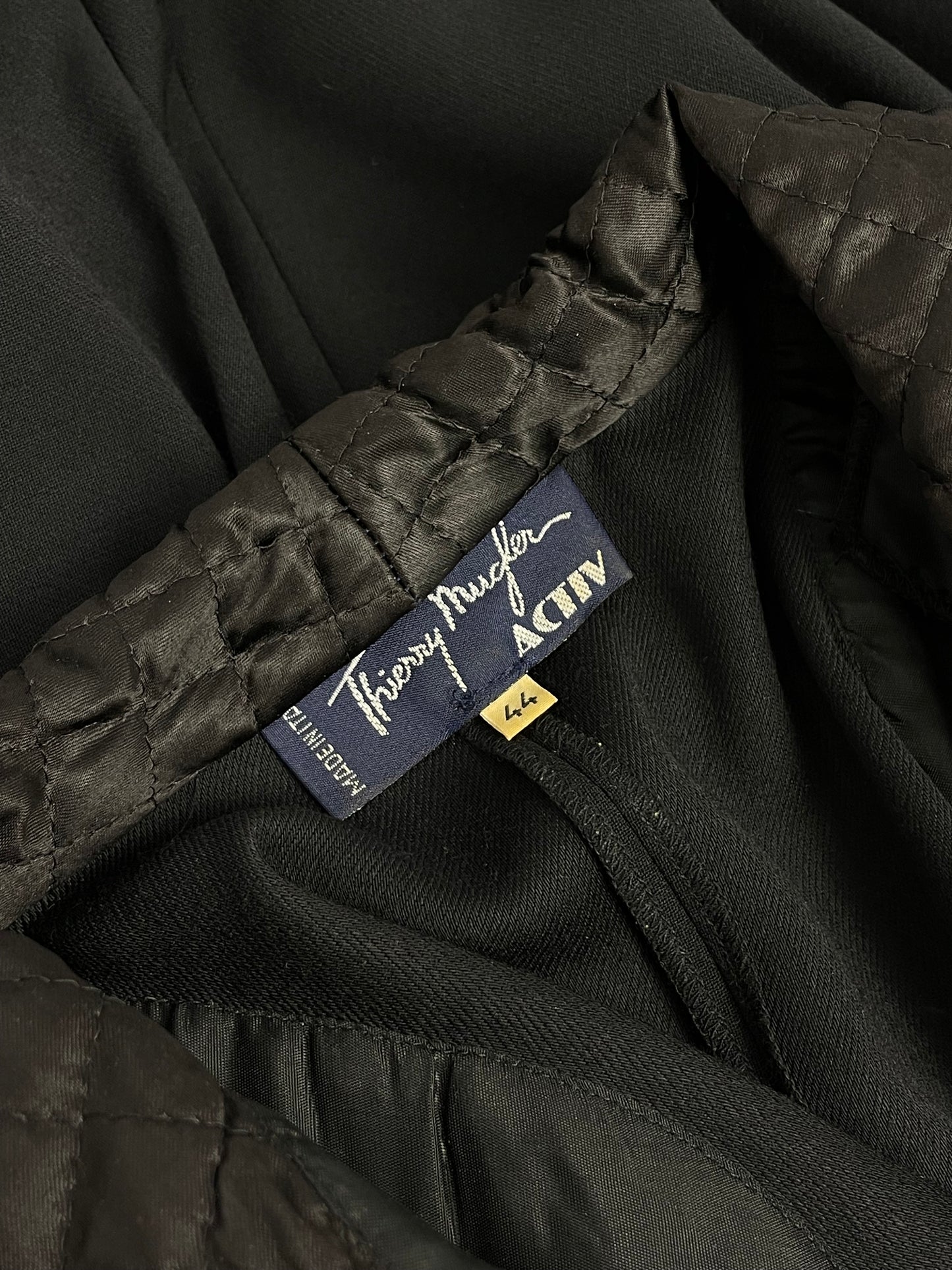 Thierry Mugler 1980’s asymmetrical coat.