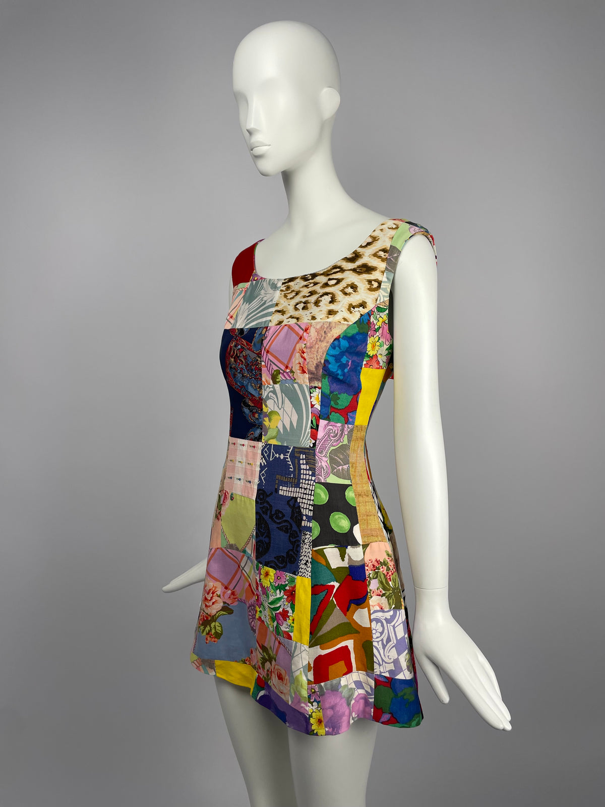 Dolce & Gabbana S/S 1993 Patchwork dress