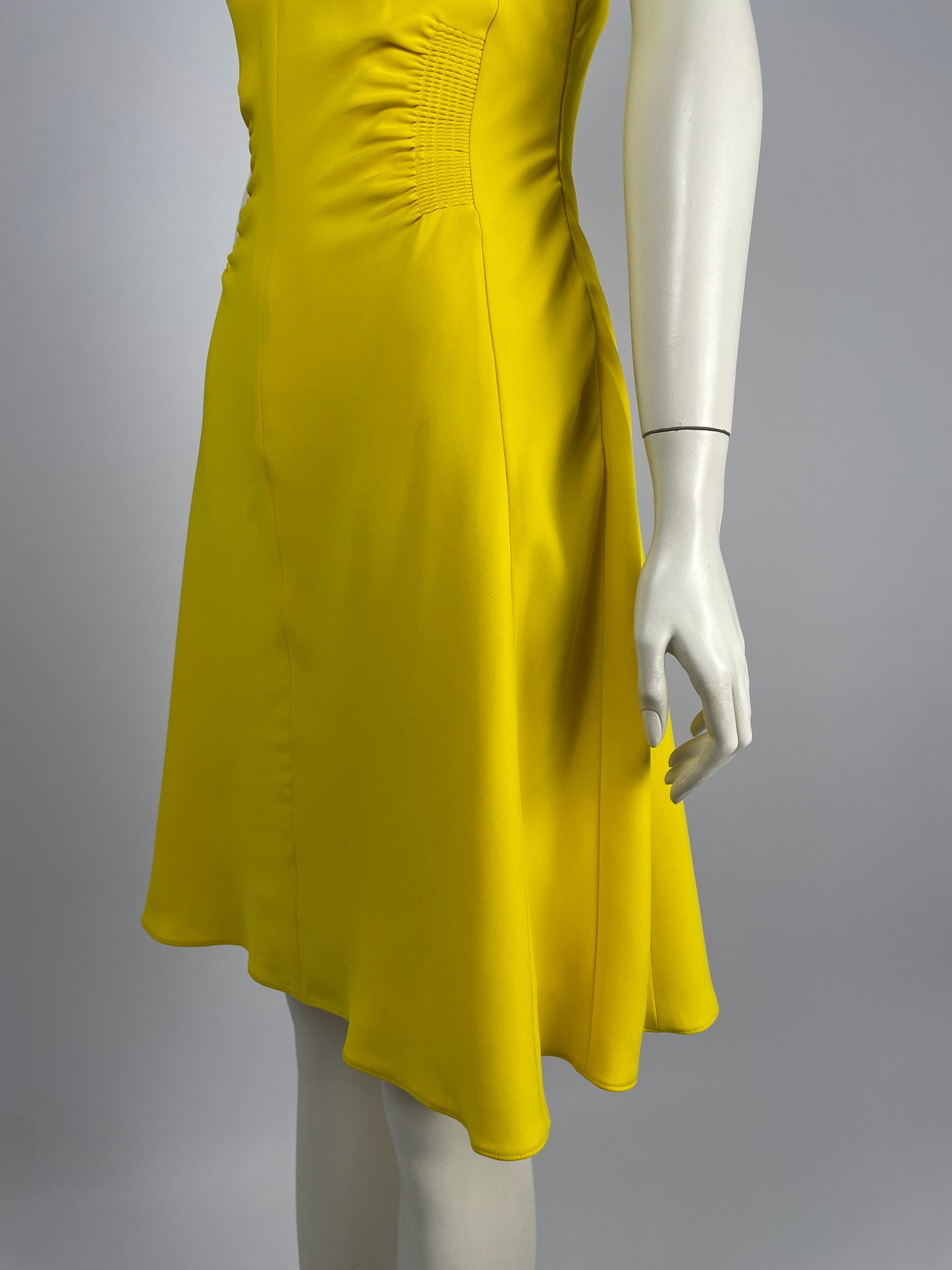 Dior by Maria Grazia Cruise 2017 yellow midi dress