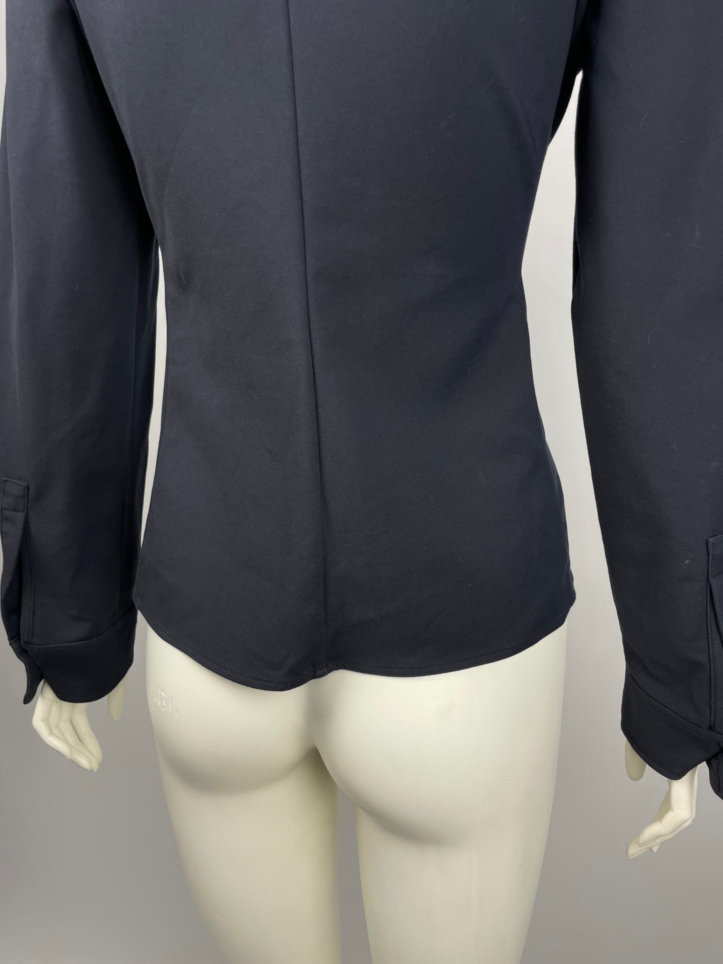 Armani Navy gathered jacket