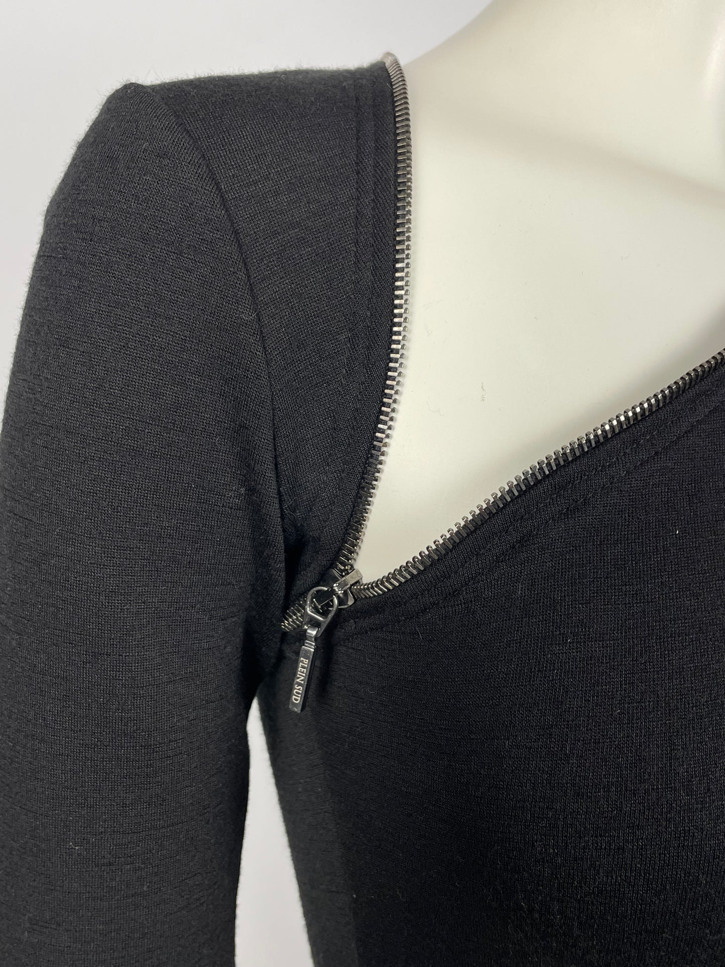 Plein Sud Asymmetrical Zipper Dress