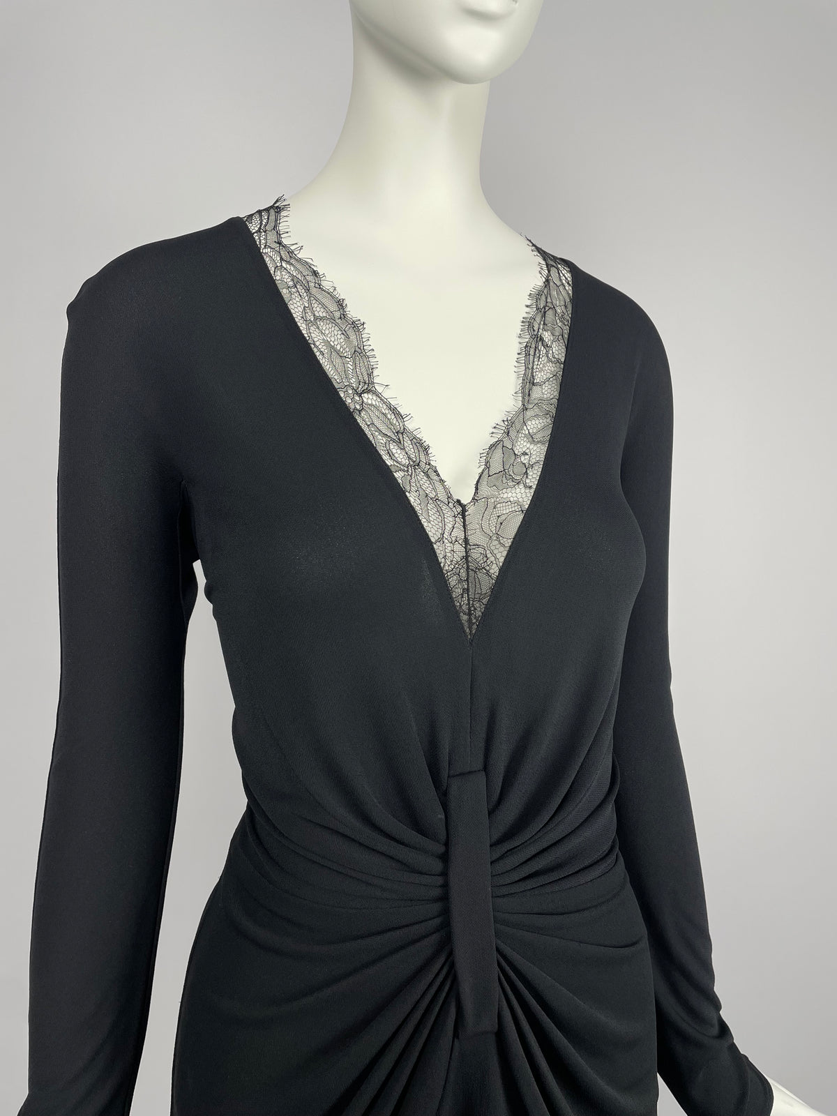 Dior by John Galliano F/W 2009 lace neckline dress