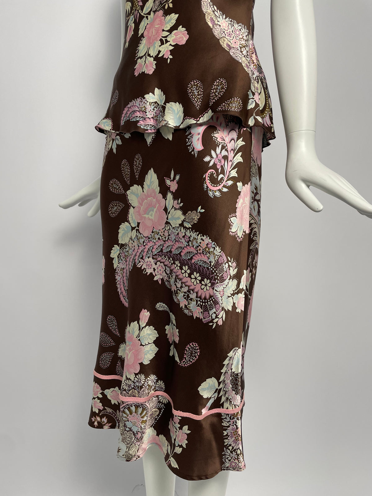 Gerard Darel 2000’s Silk floral set