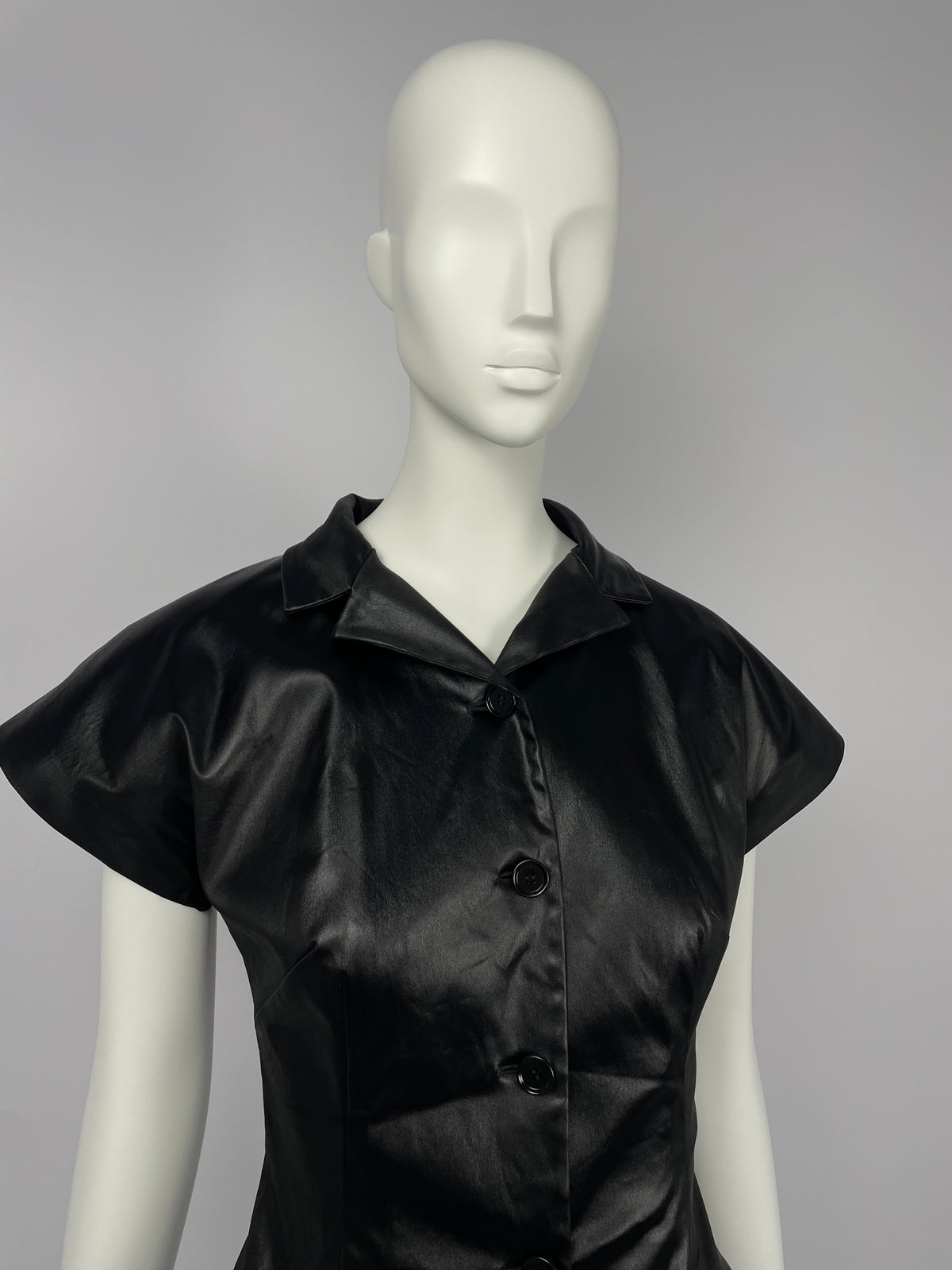 Dolce & Gabbana S/S 1999 patent leather shirt