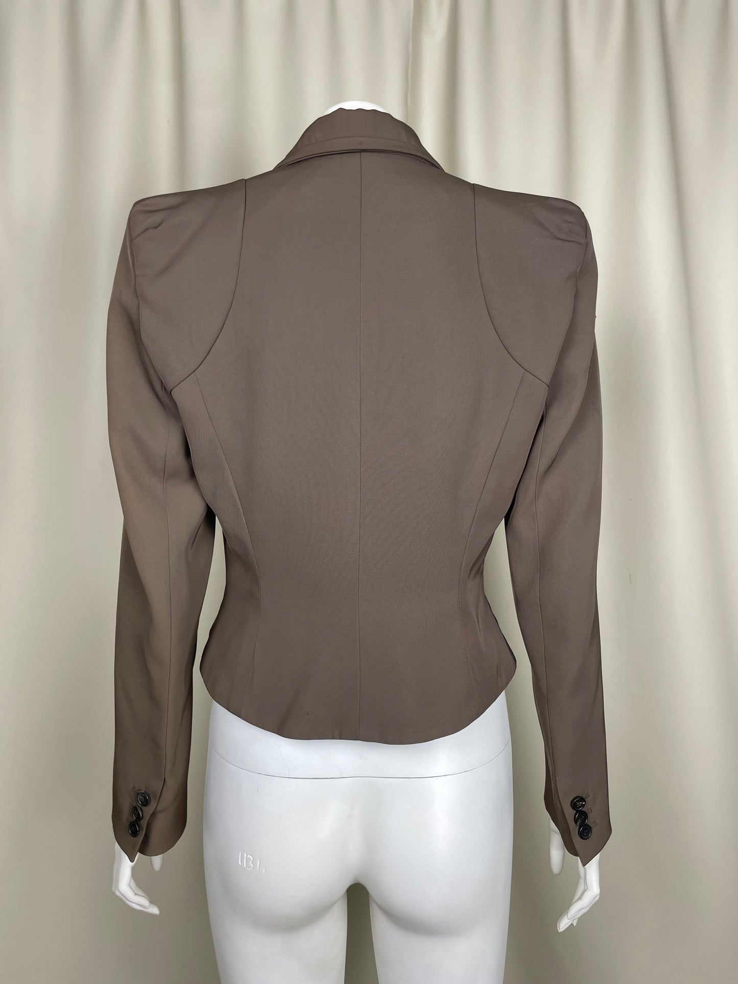 Yves Saint Laurent by Tom Ford S/S 2001 Cropped Blazer (M)