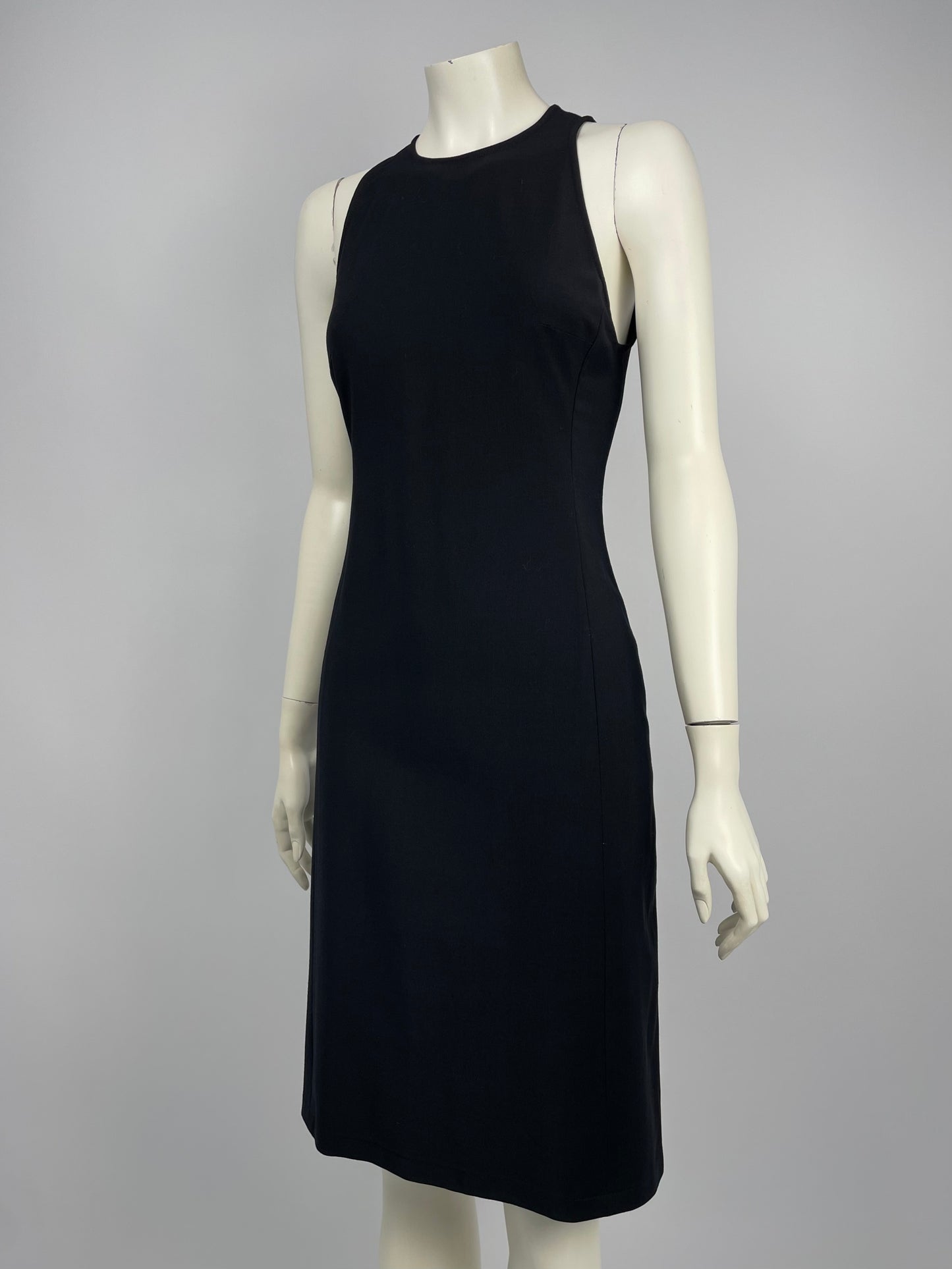 Gianni Versace 1990’s black sheath mini dress.