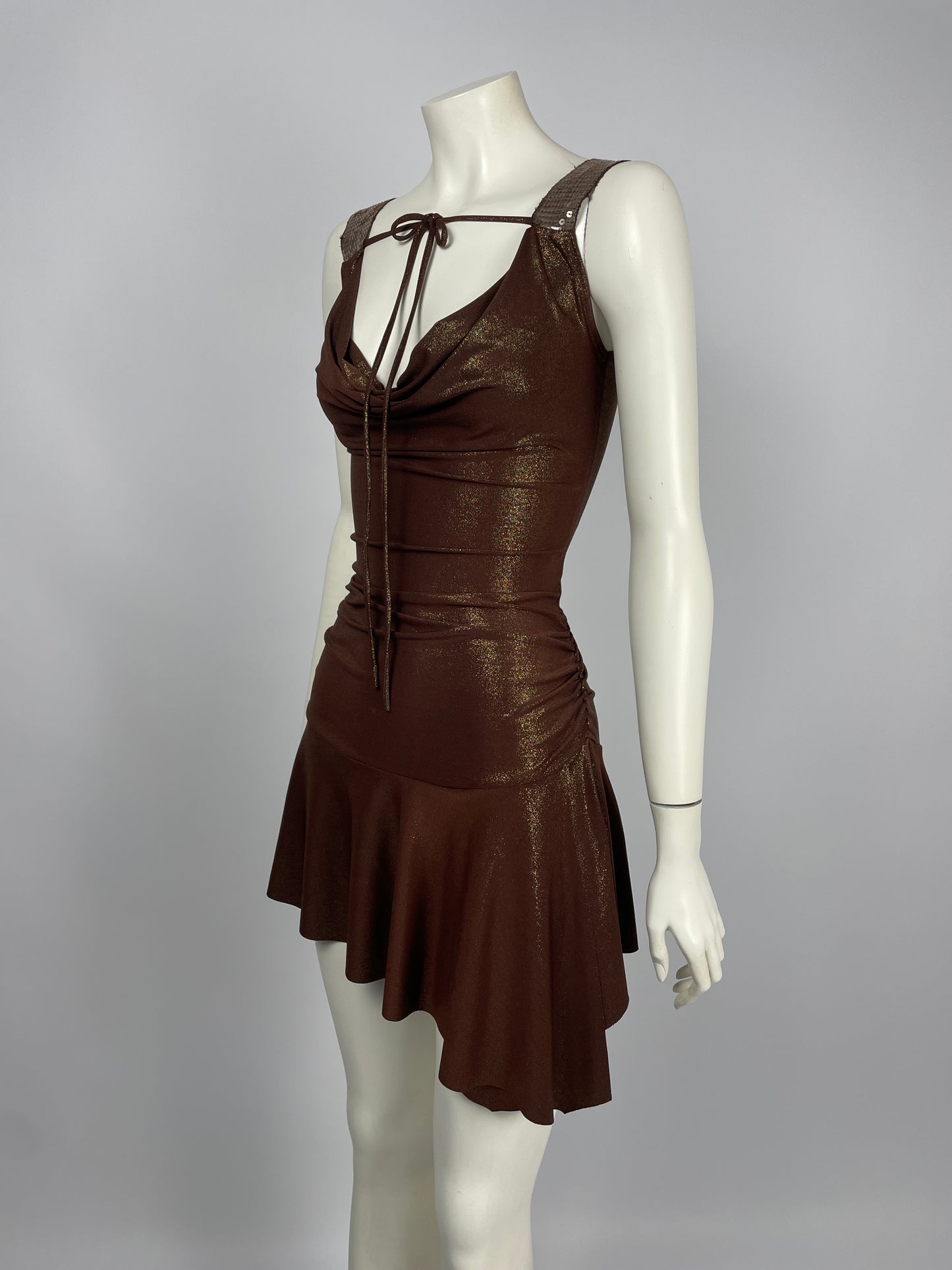 Gianni Versace Couture 1990's Glitter & sequins dress