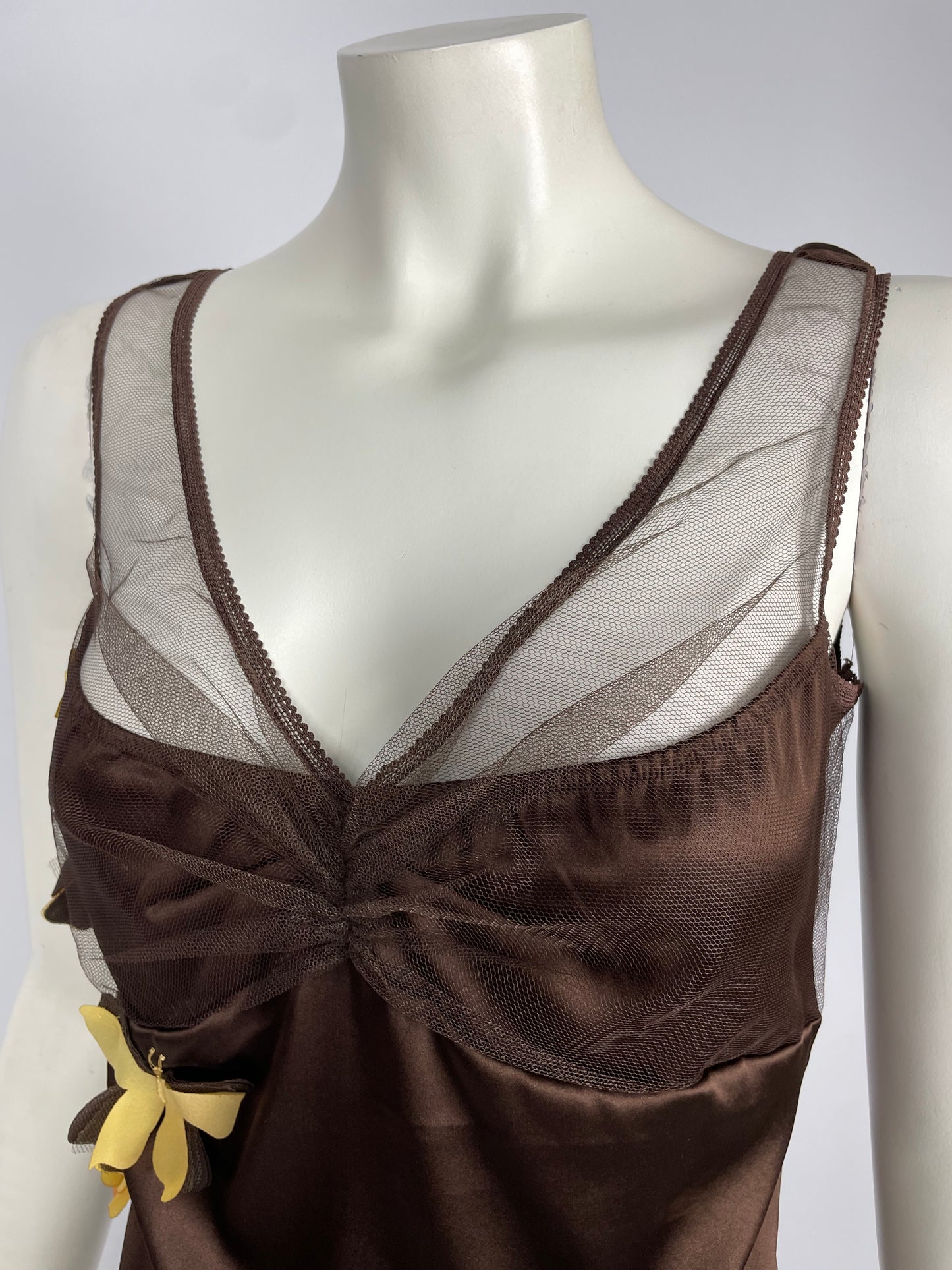 John Galliano F/W 2005 silk butterfly top