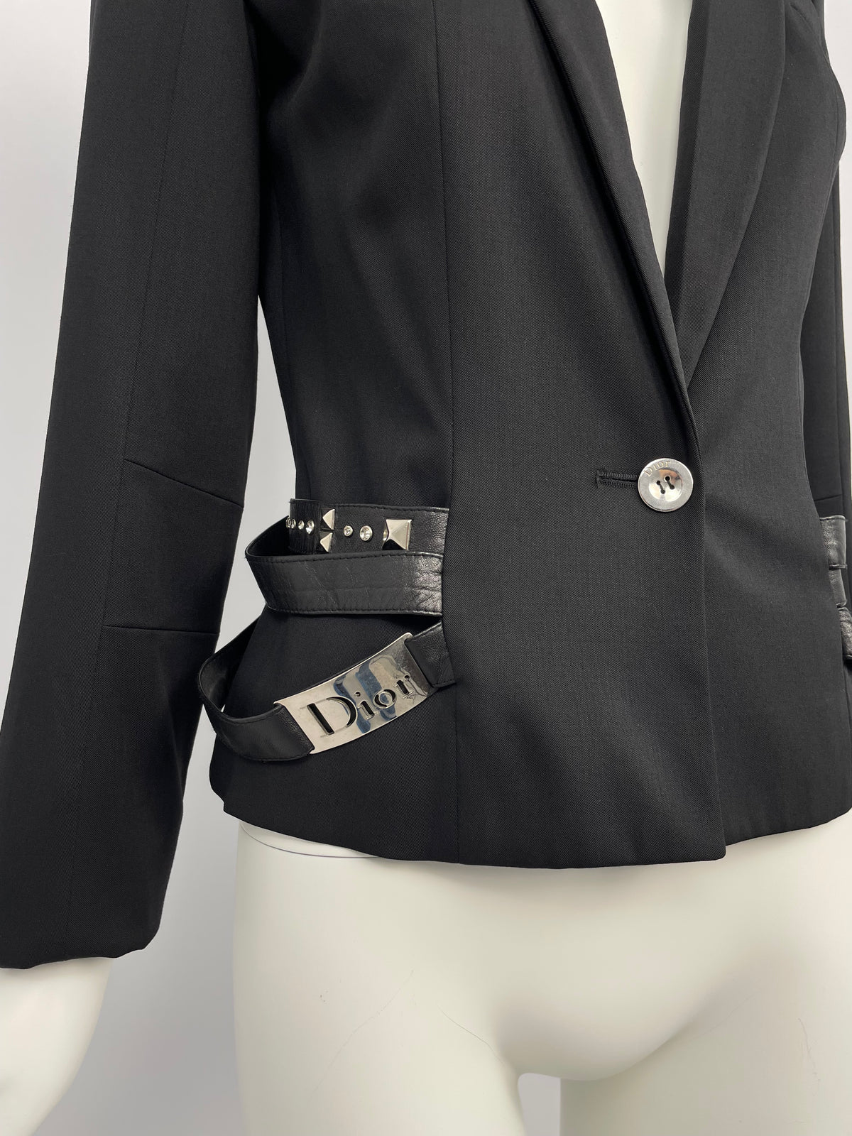 Dior by John Galliano F/W 2004 studded blazer