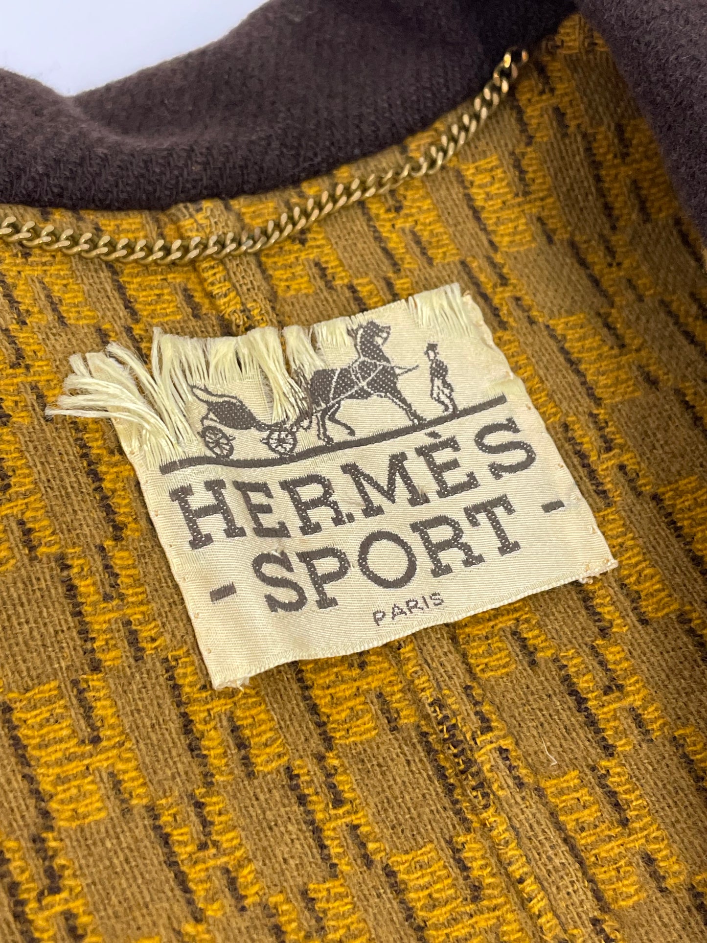 Hermès 1970’s Wool coat.