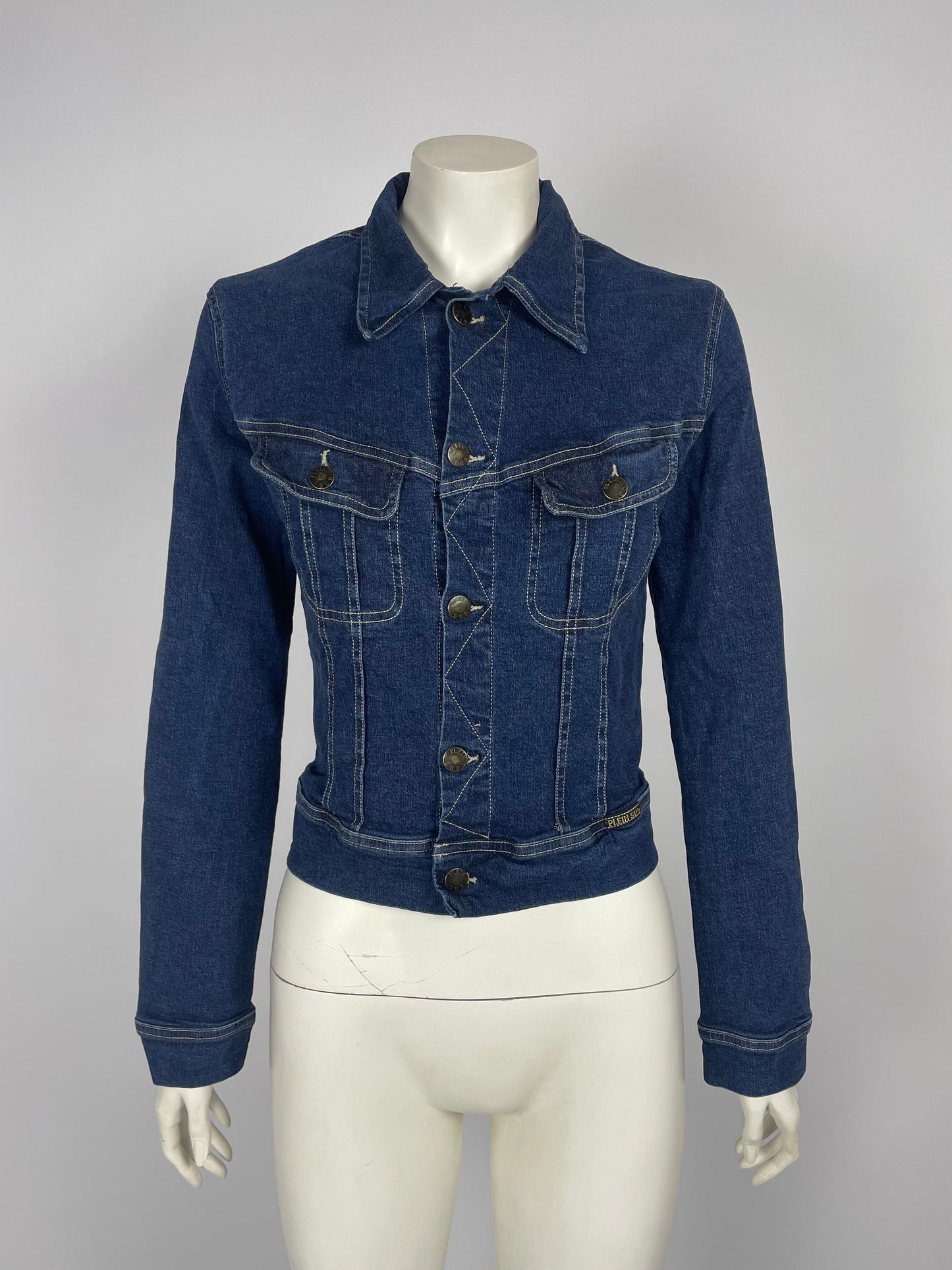 Plein Sud F/W 2000 Elastic jean jacket
