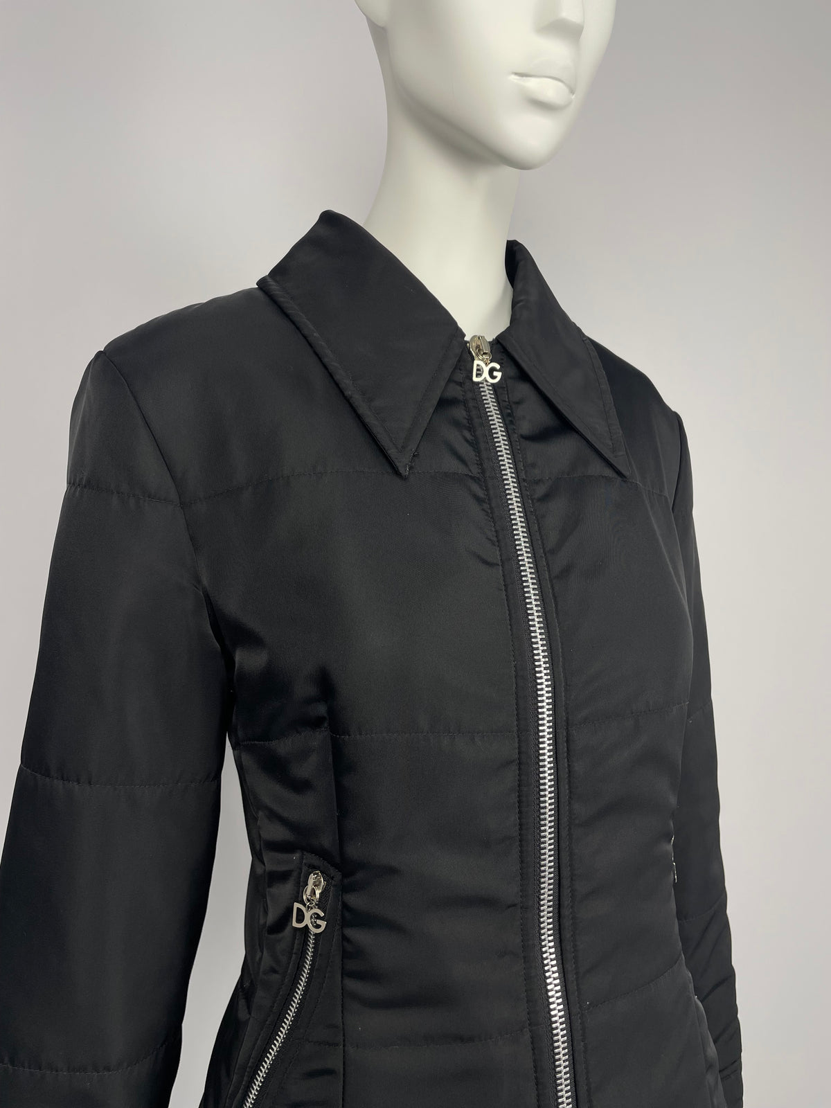 Dolce & Gabbana F/W 1994 Nylon cropped jacket