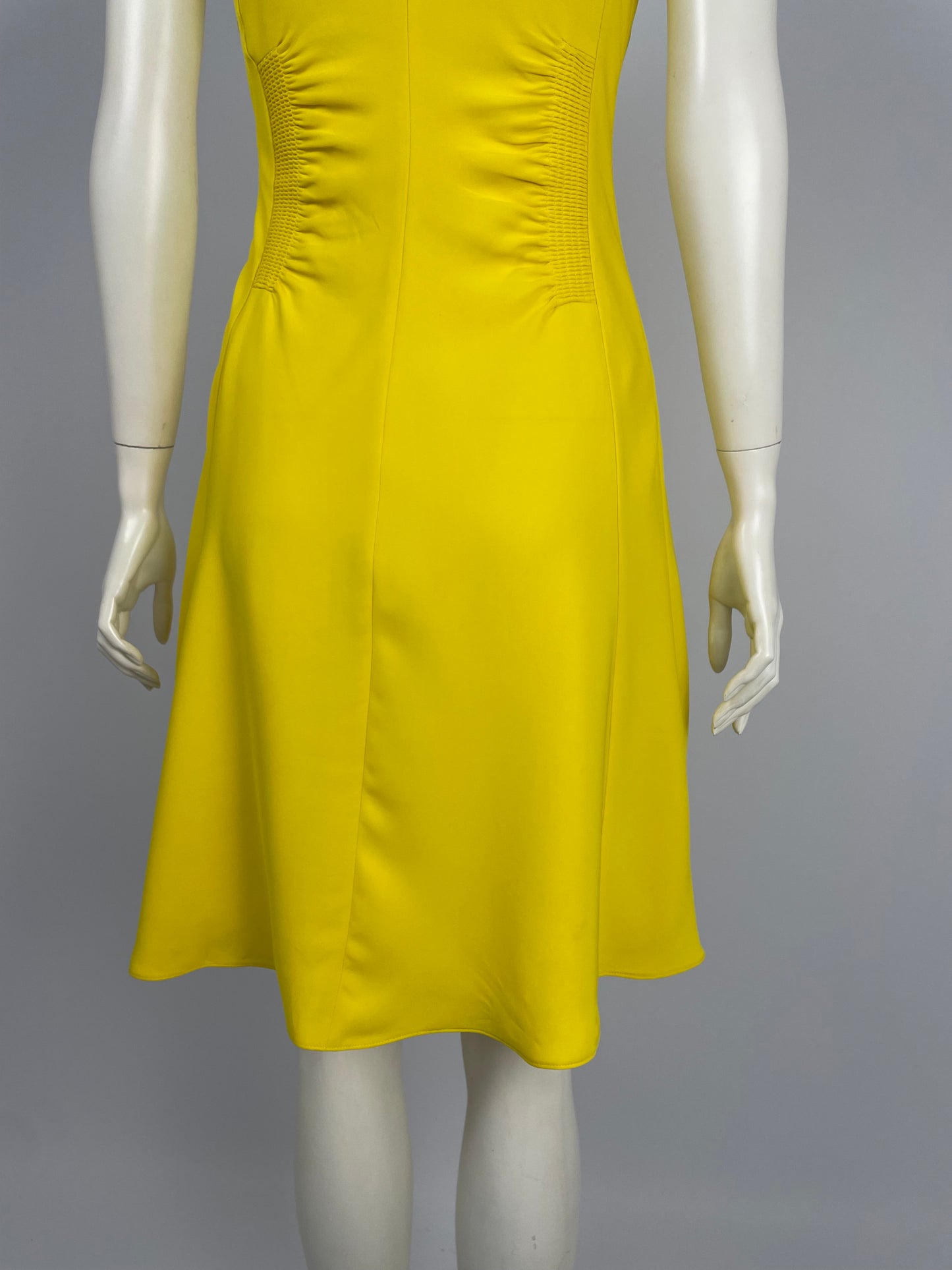 Dior by Maria Grazia Cruise 2017 yellow midi dress