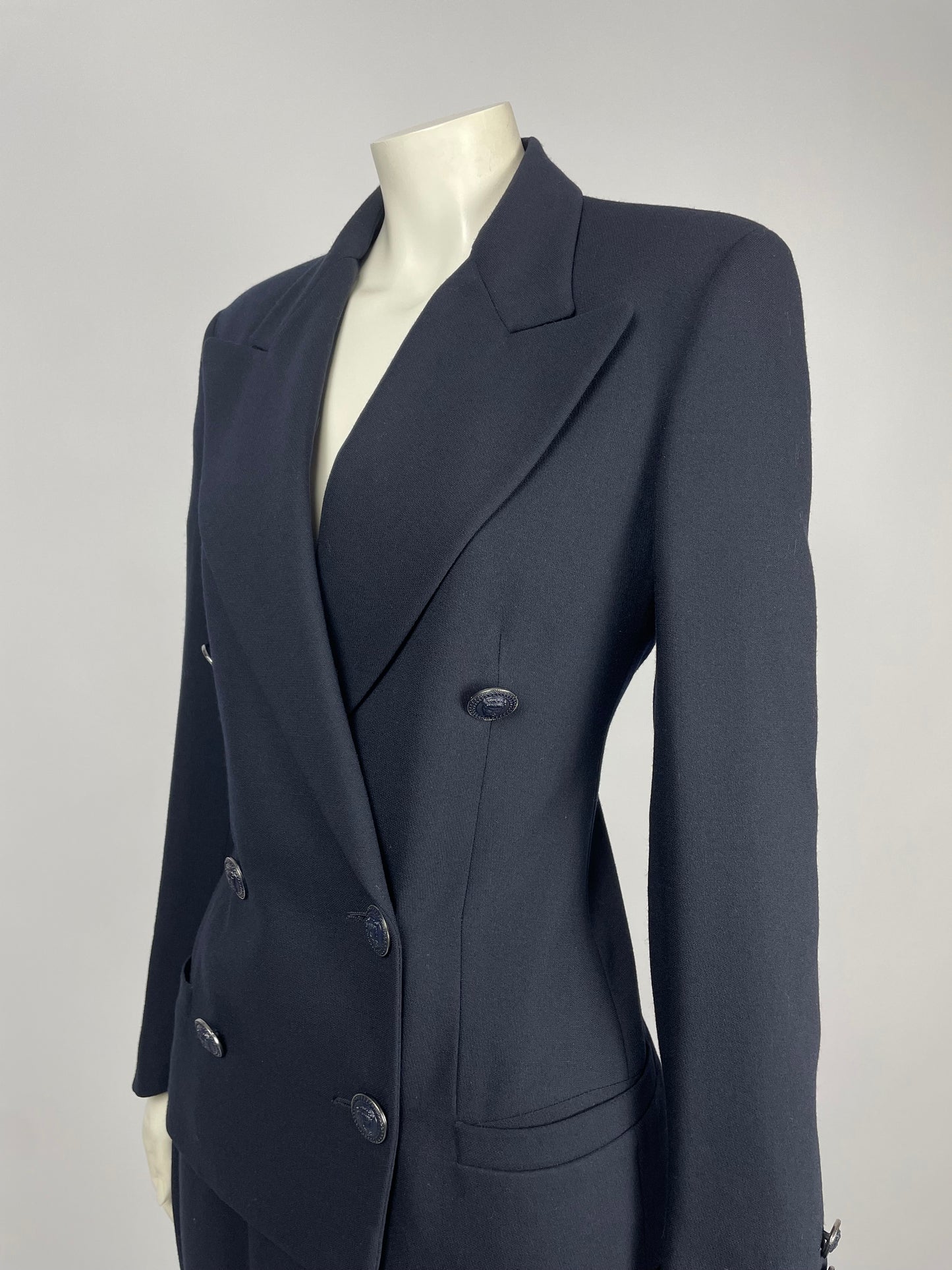 Istante by Gianni Versace early 1990’s double breasted suit