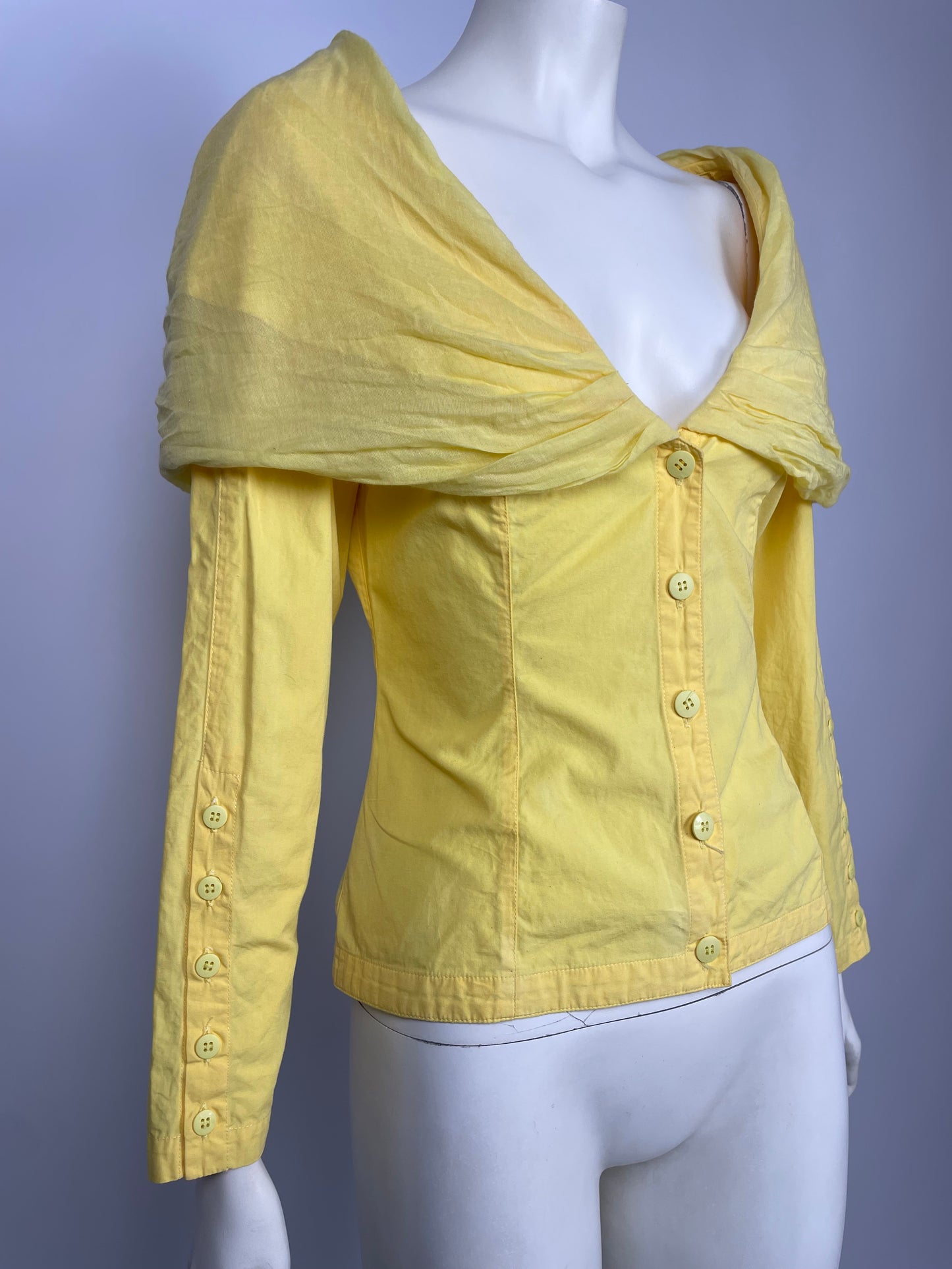 Plein Sud cape blouse