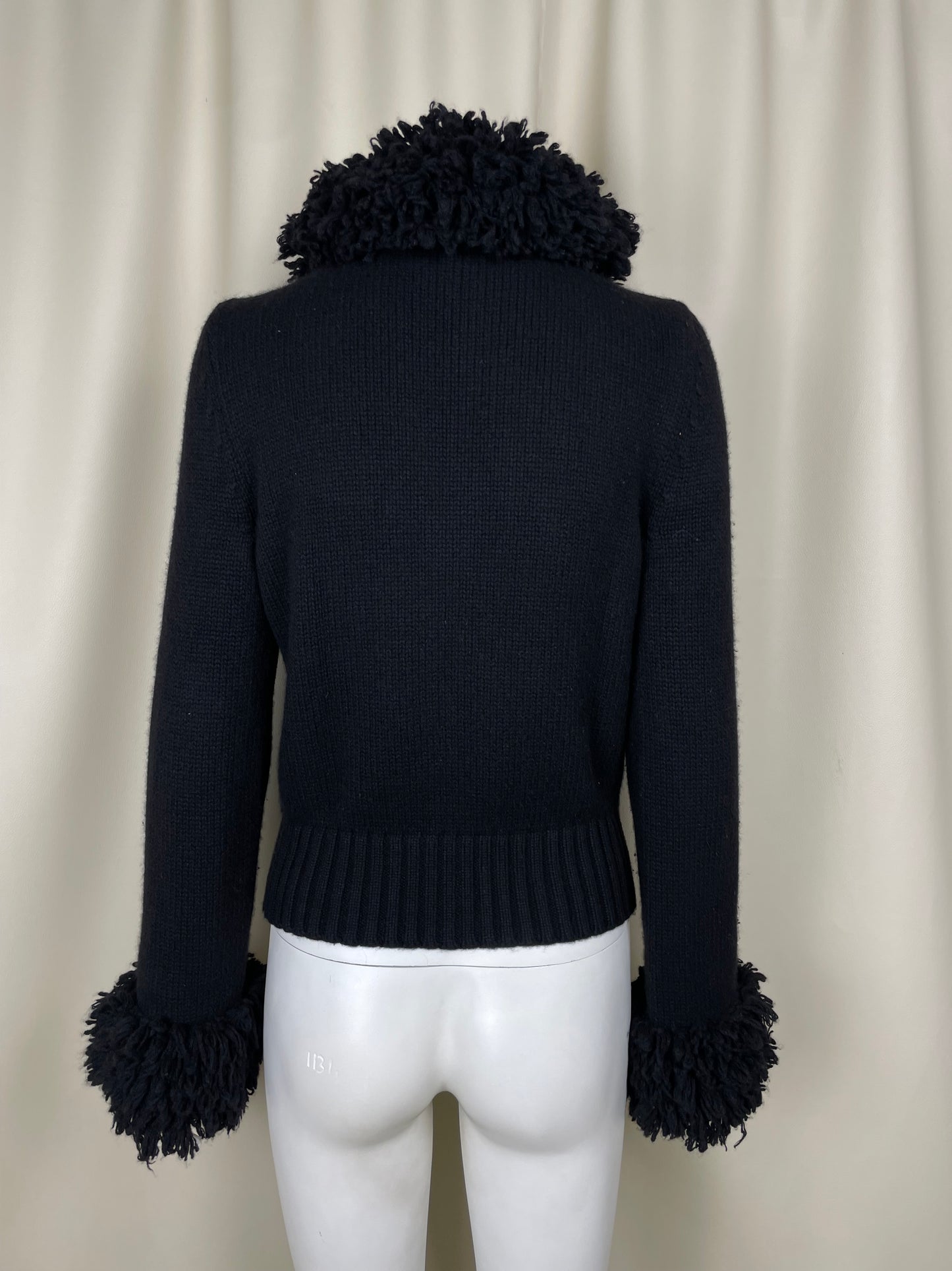 Celine 2010’s Cashmere Knit Jacket (L)