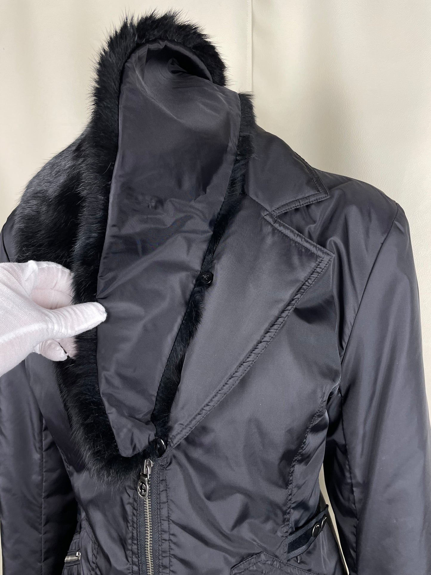 Gucci by Tom Ford Rabbit Fur Jacket (L)