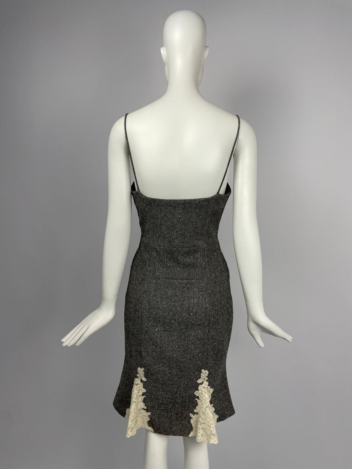 Dior by John Galliano F/W 1998 Lace details dress