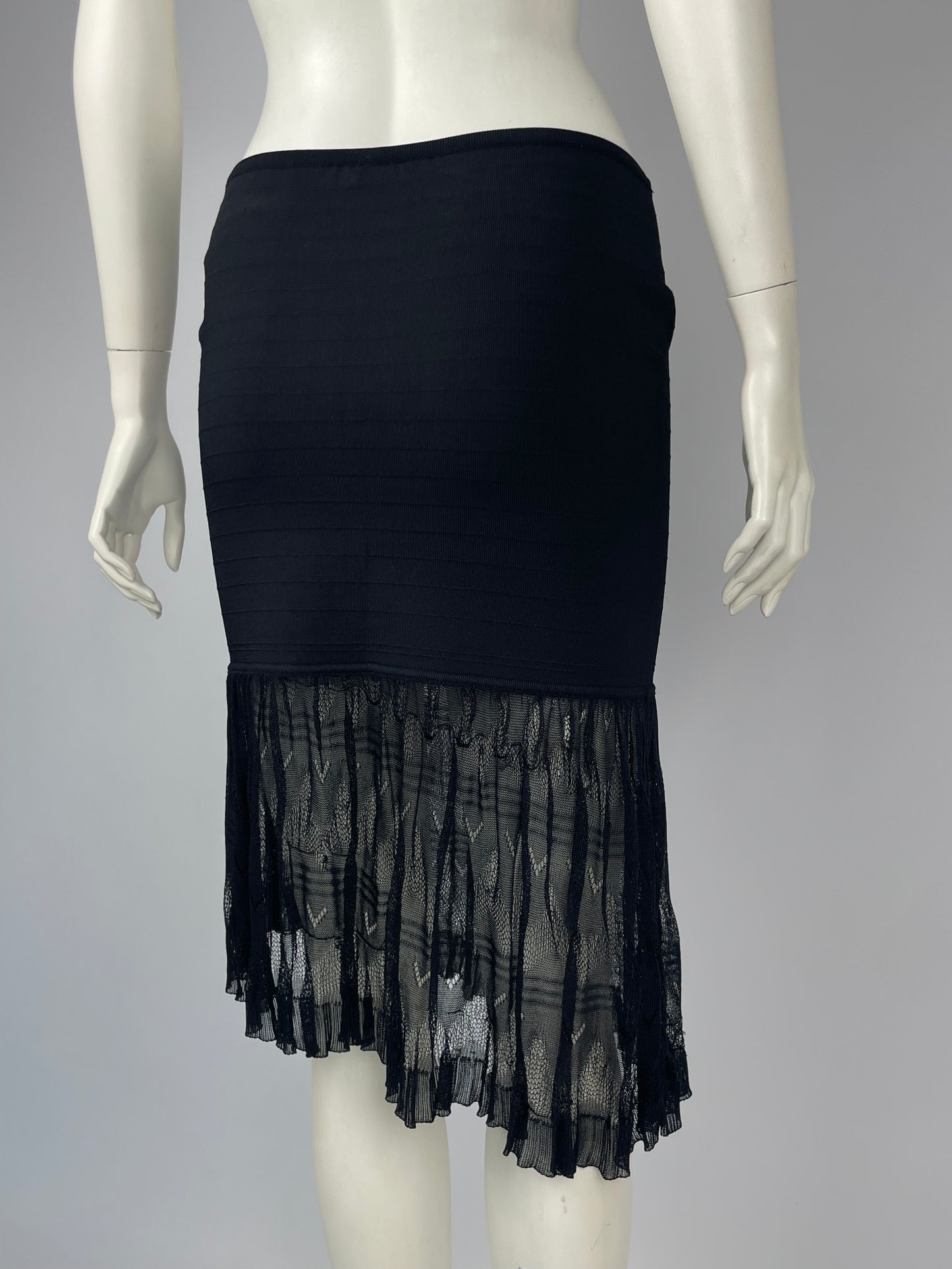 Gianni Versace 1990’s Lace Mini Skirt