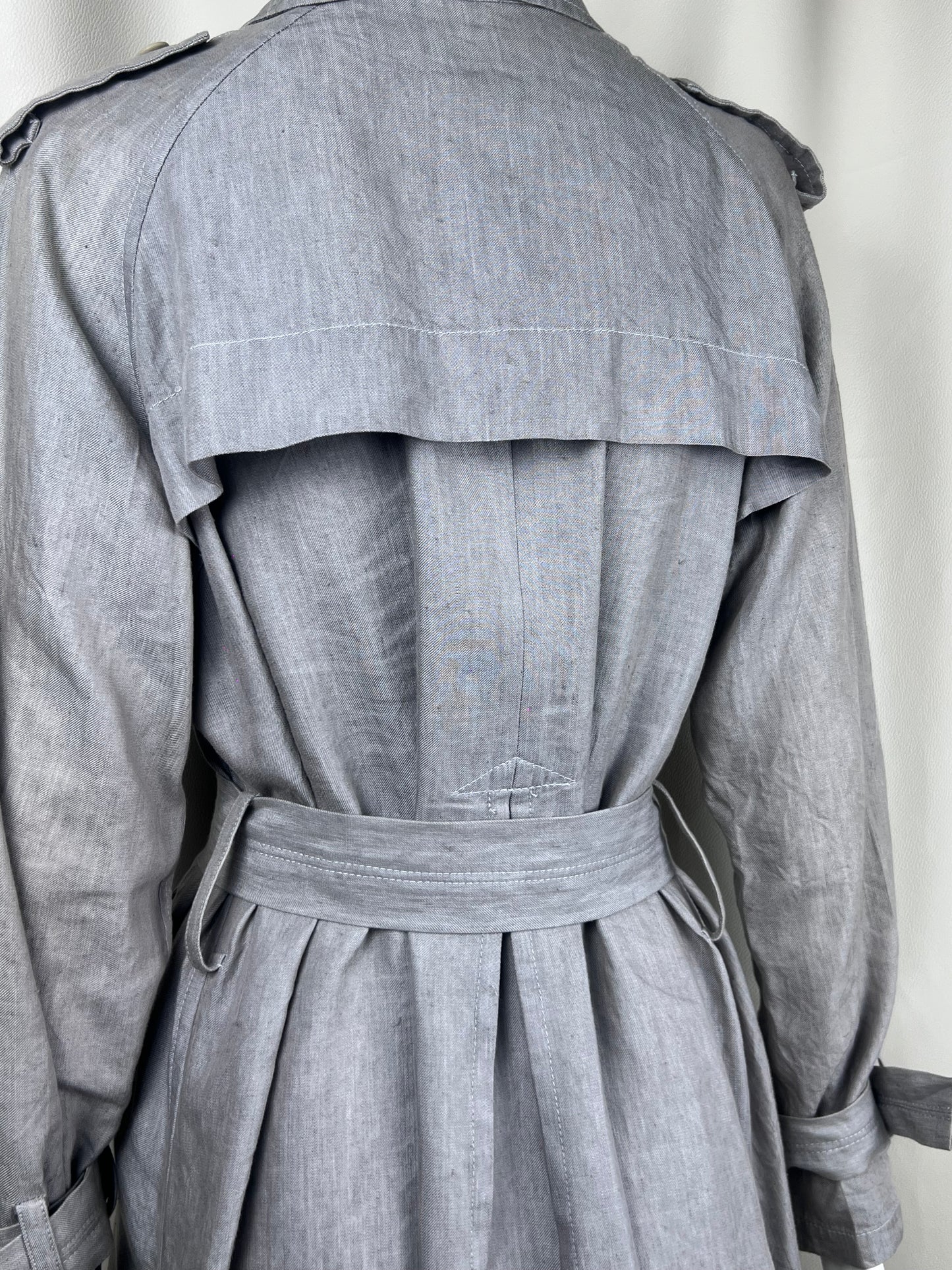 Yohji Yamamoto Y’s A/W 2013 linen trench coat (L)