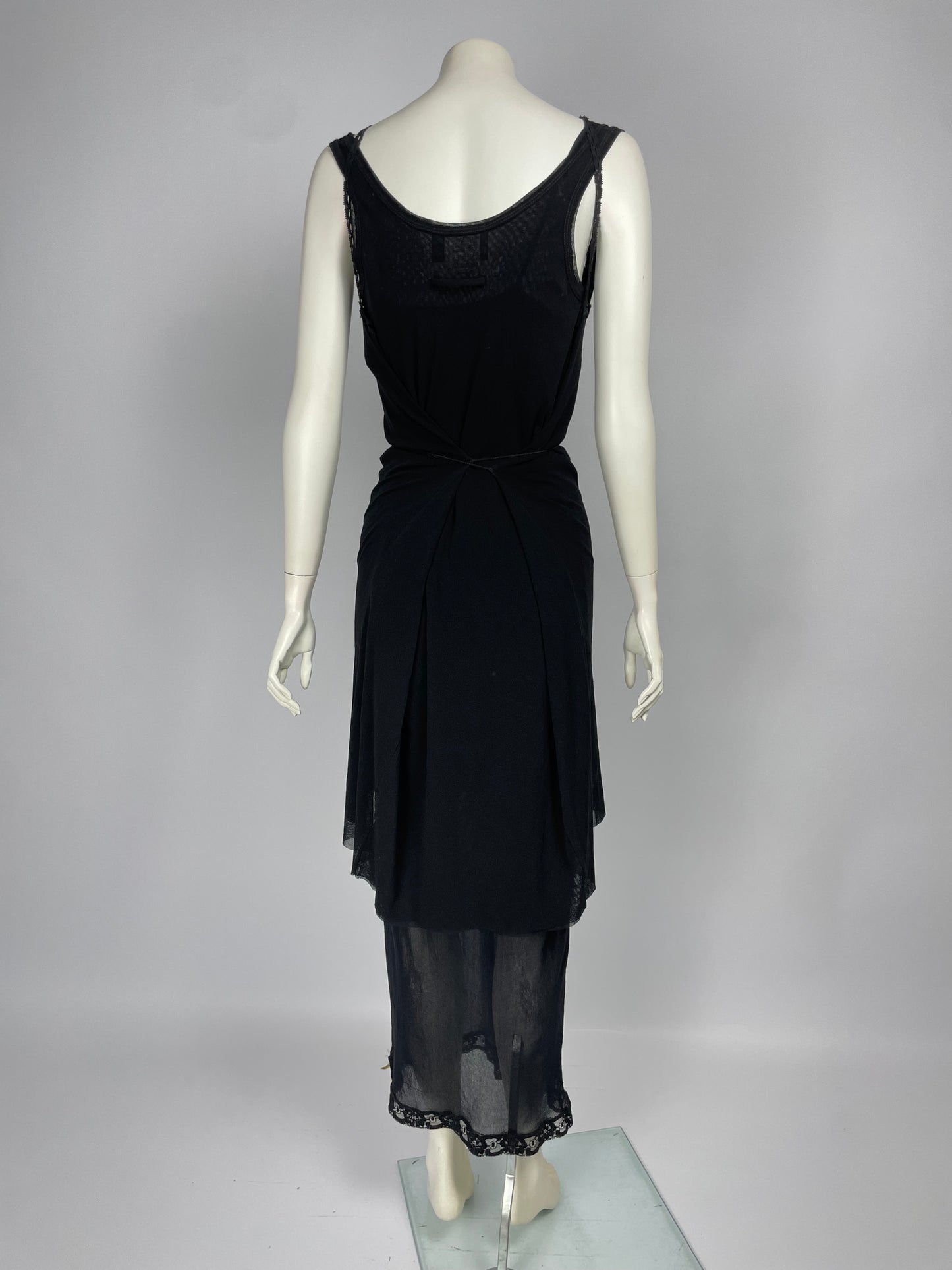 Jean Paul Gaultier Mesh Maxi Dress