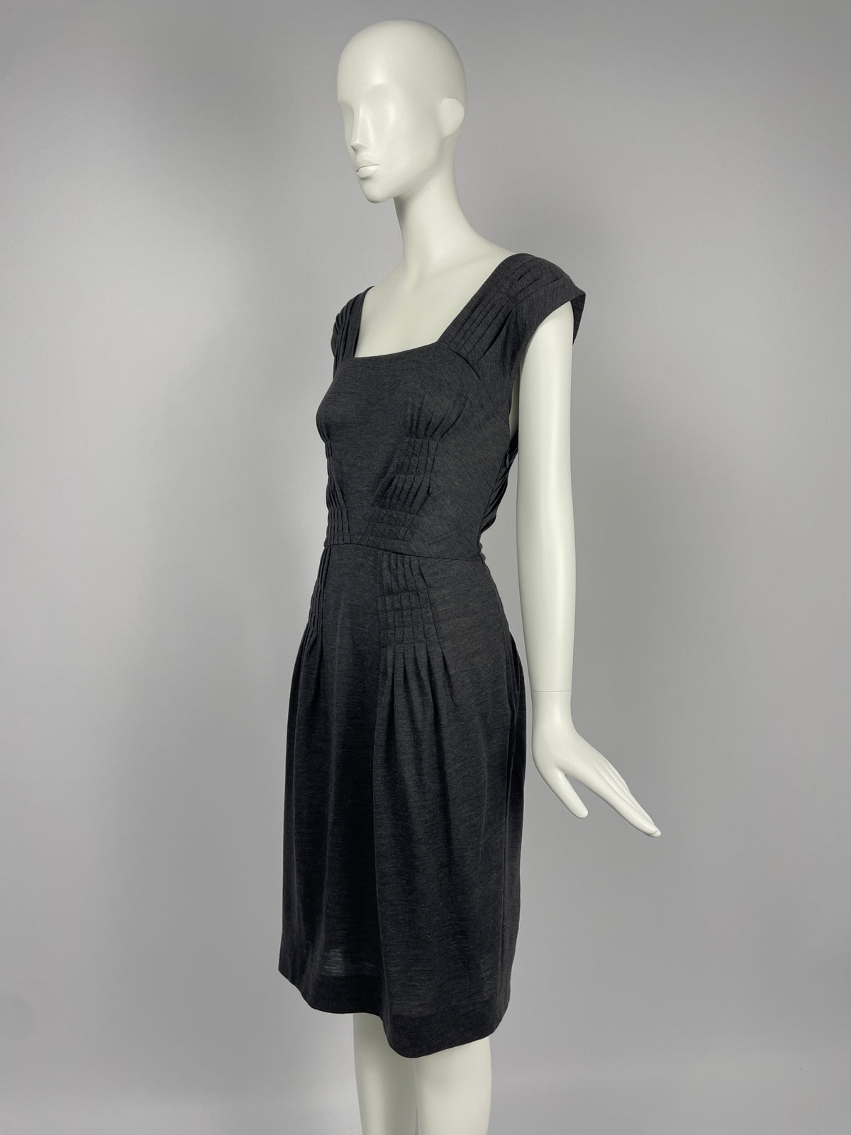 Dior by John Galliano F/W 2007 pleated maxi dress