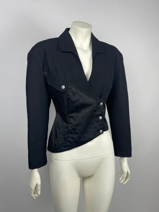 Thierry Mugler 1980’s Asymmetrical Jacket