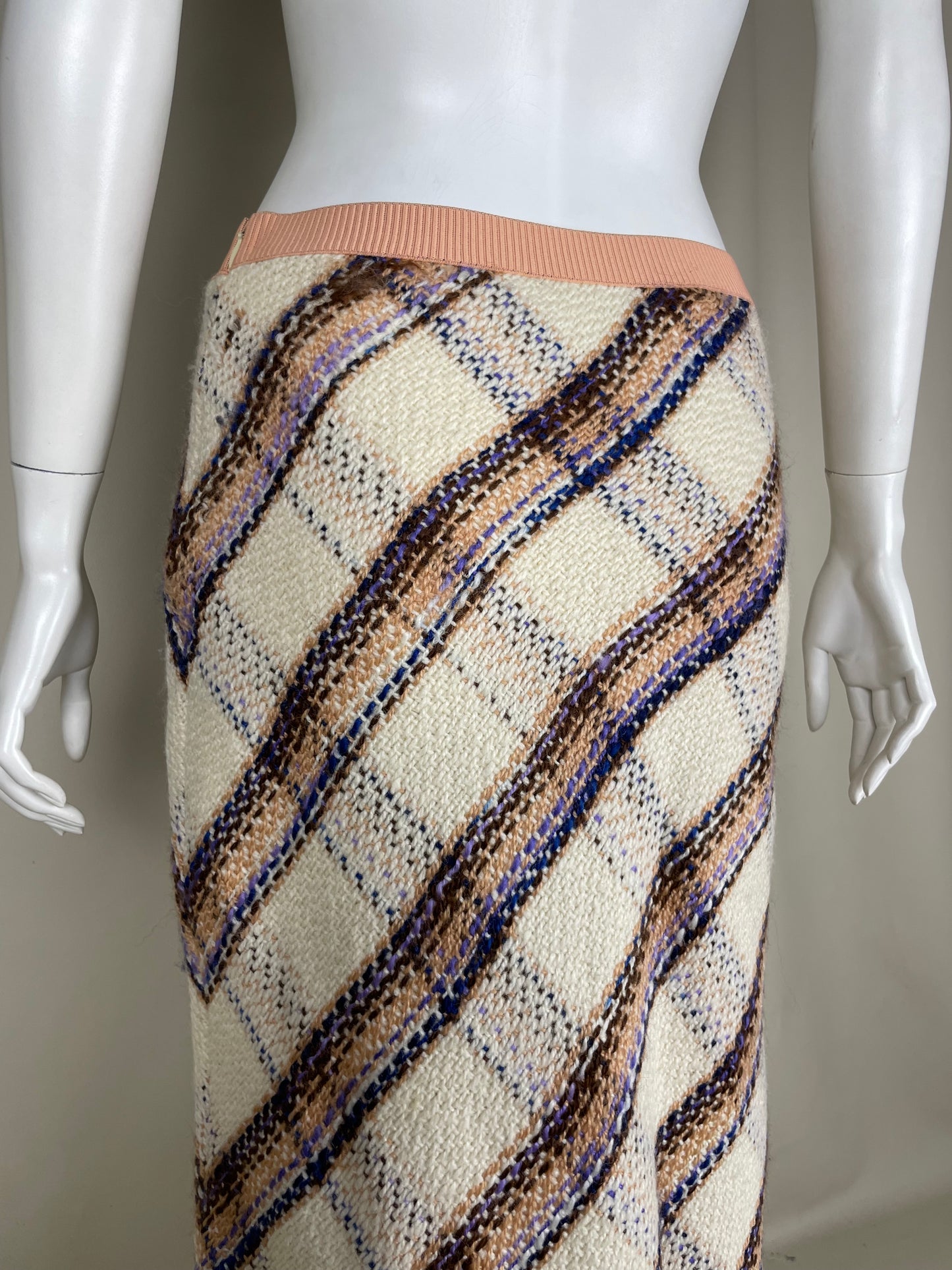 Miu Miu F/W 2000 Wool Skirt (M)