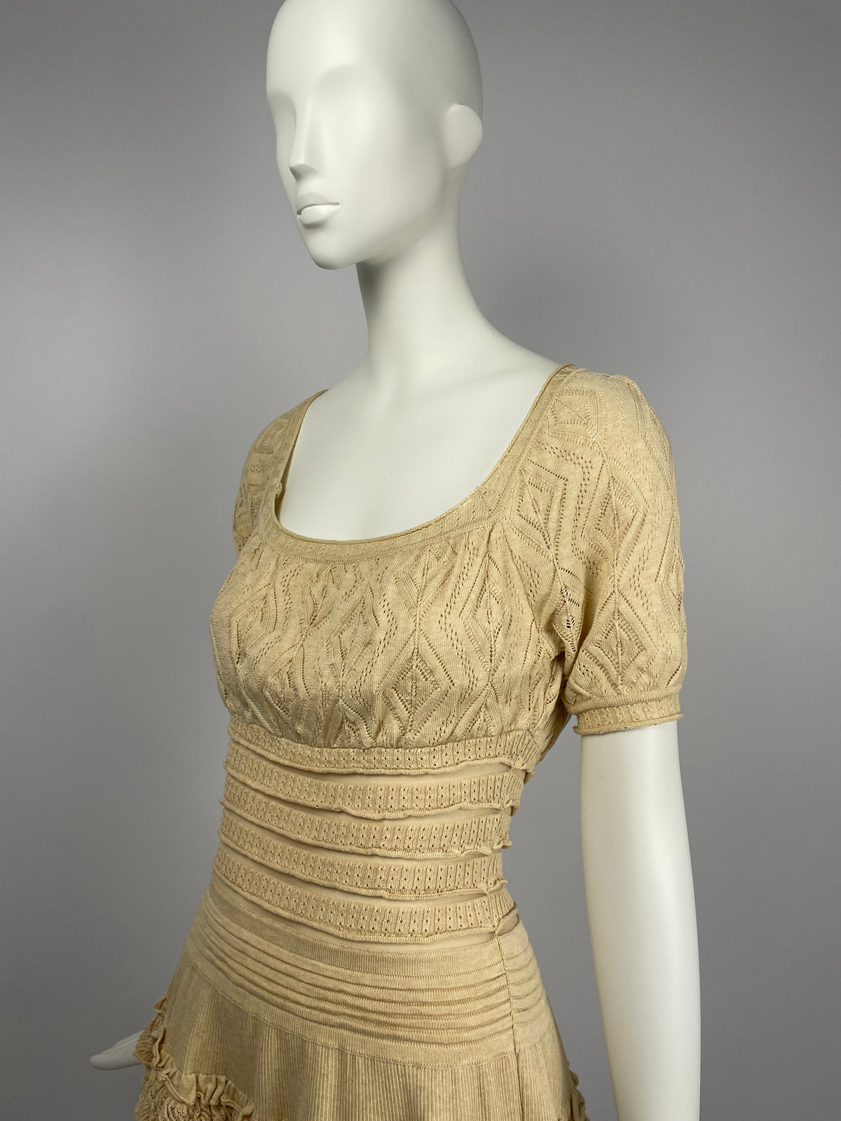 Blumarine 2000's Ruffled mini dress