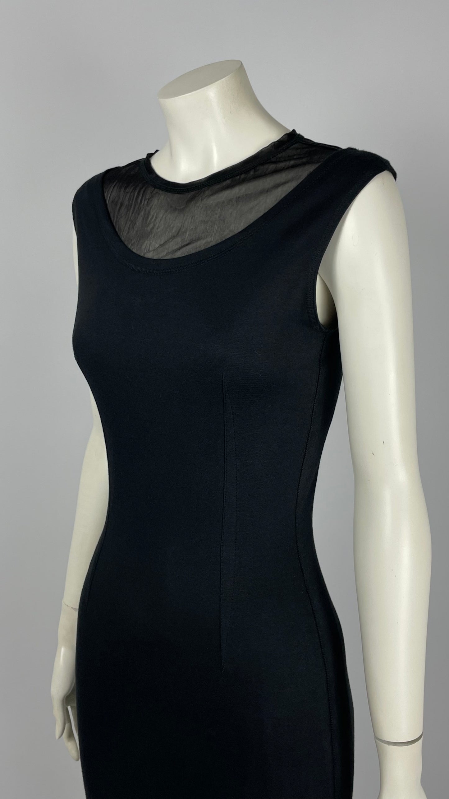 Dolce & Gabbana Early 1990’s  Sheath Double Layer Dress
