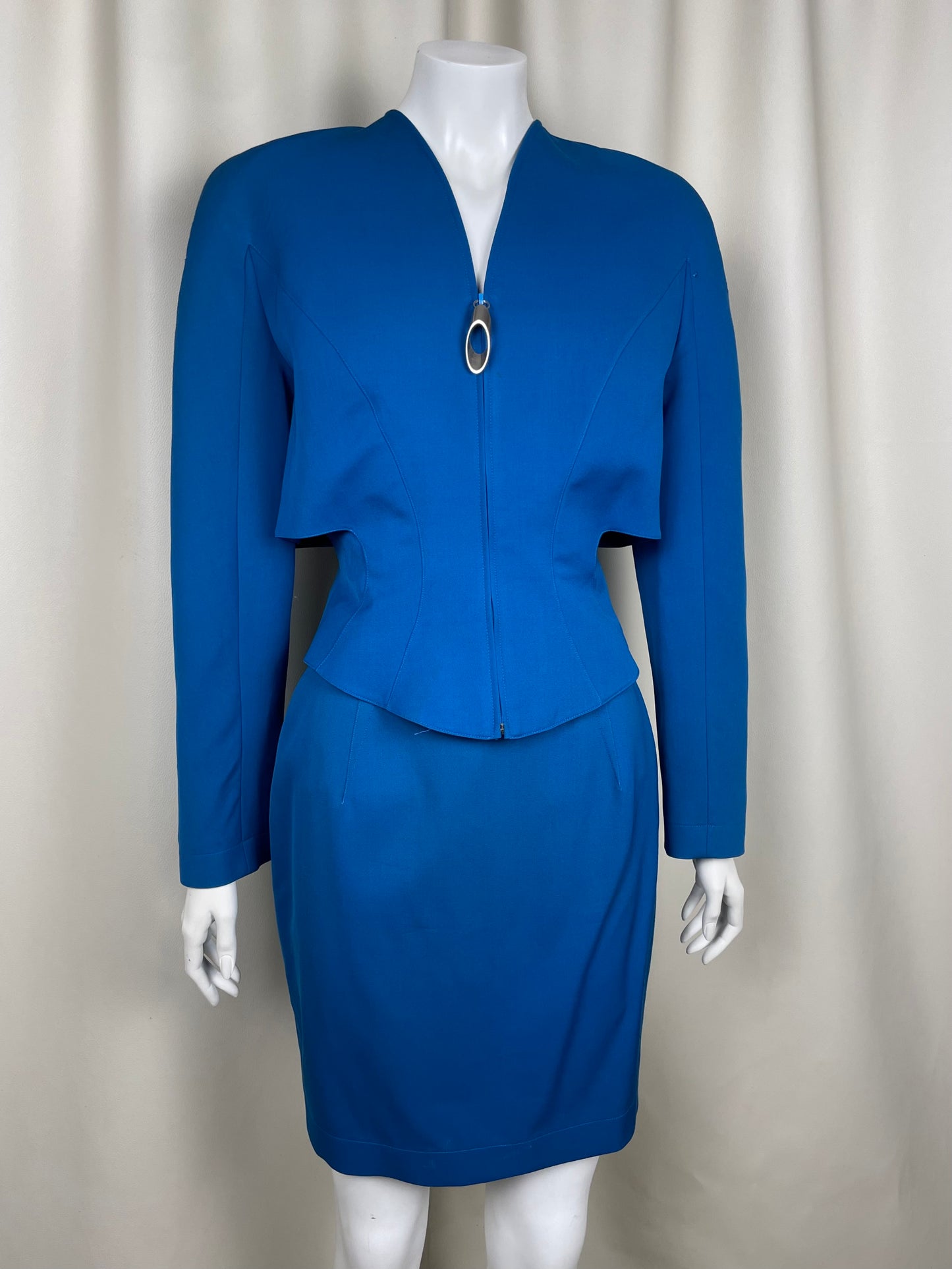 Thierry Mugler 1990’s Blue Space Suit (M)