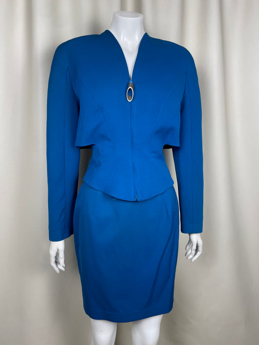 Thierry Mugler 1990’s Blue Space Suit (M)